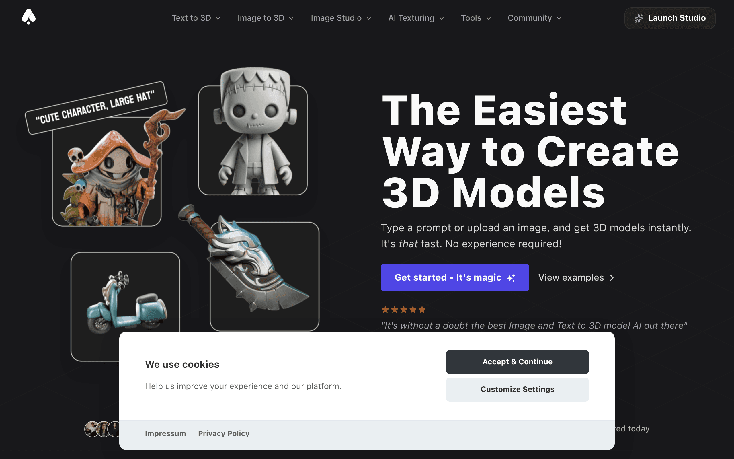 3D AI Studio