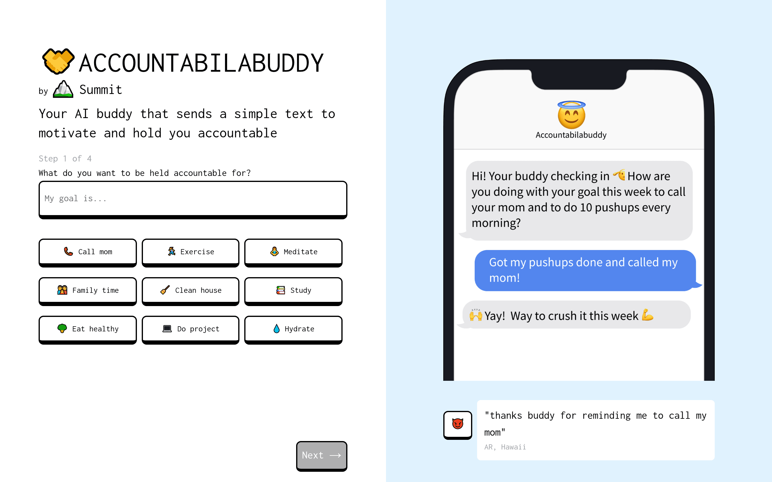Accountabilabuddy by Summit