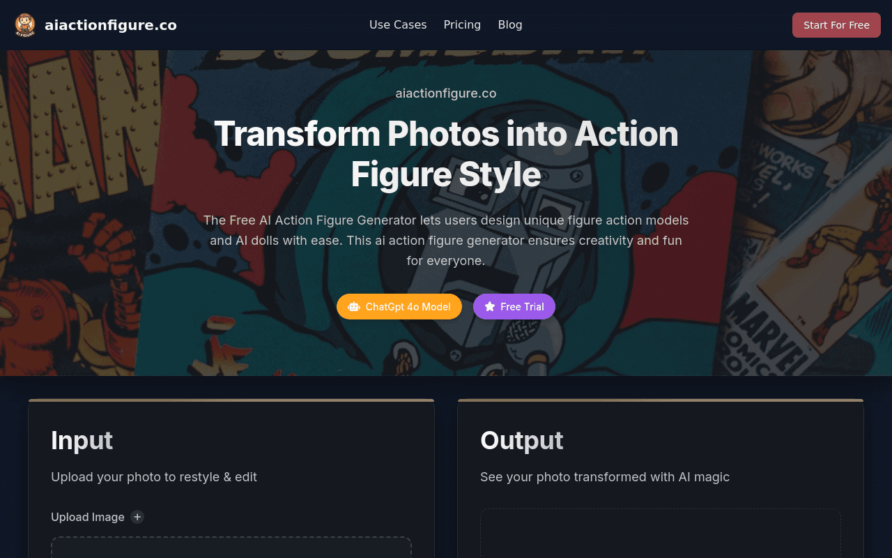 AI Action Figure Generator