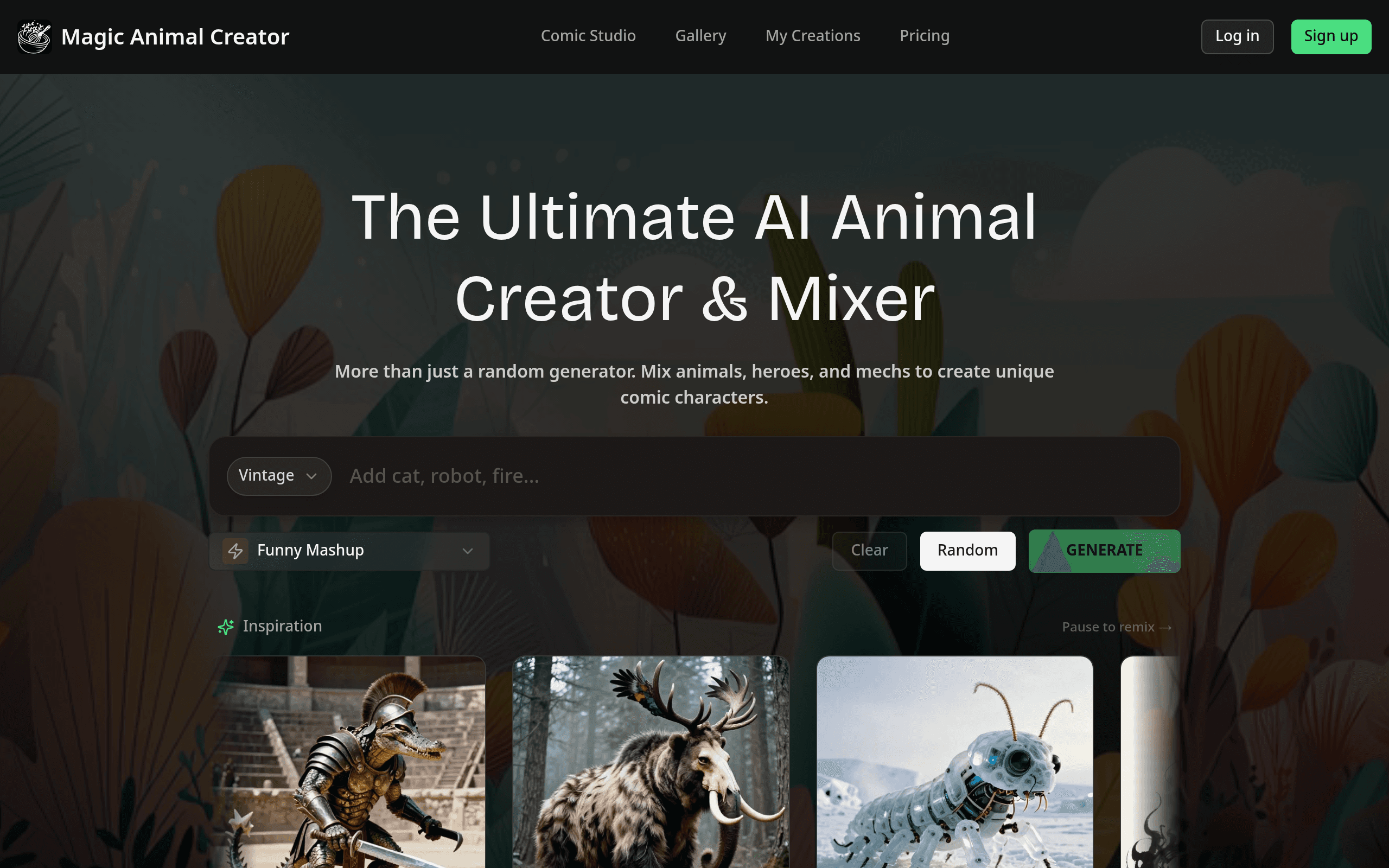 AI Animal Generator