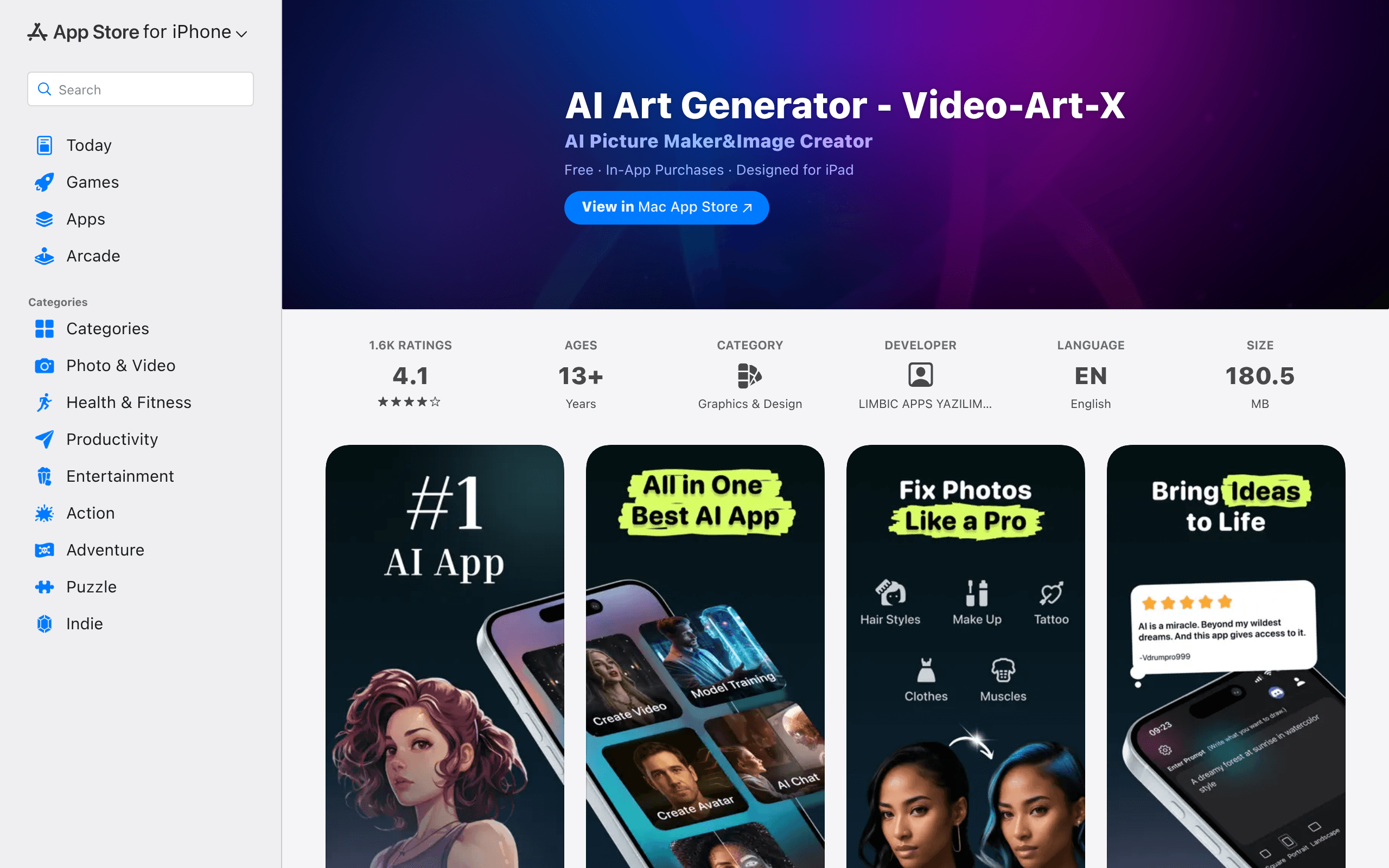 Ai Art Generator App