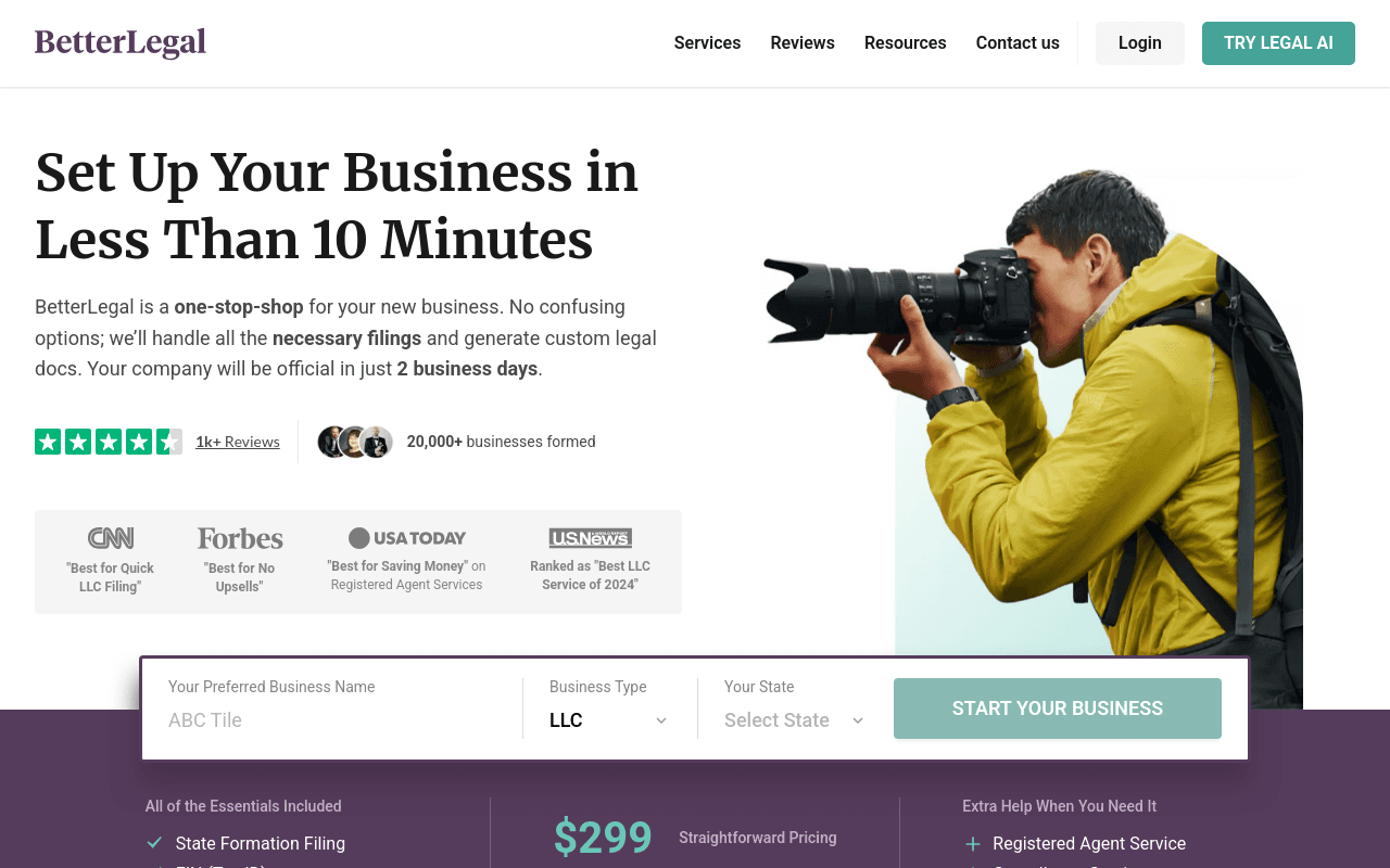 AI Business Formation Service