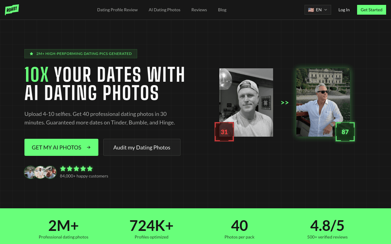 AI Dating Photos - ROAST