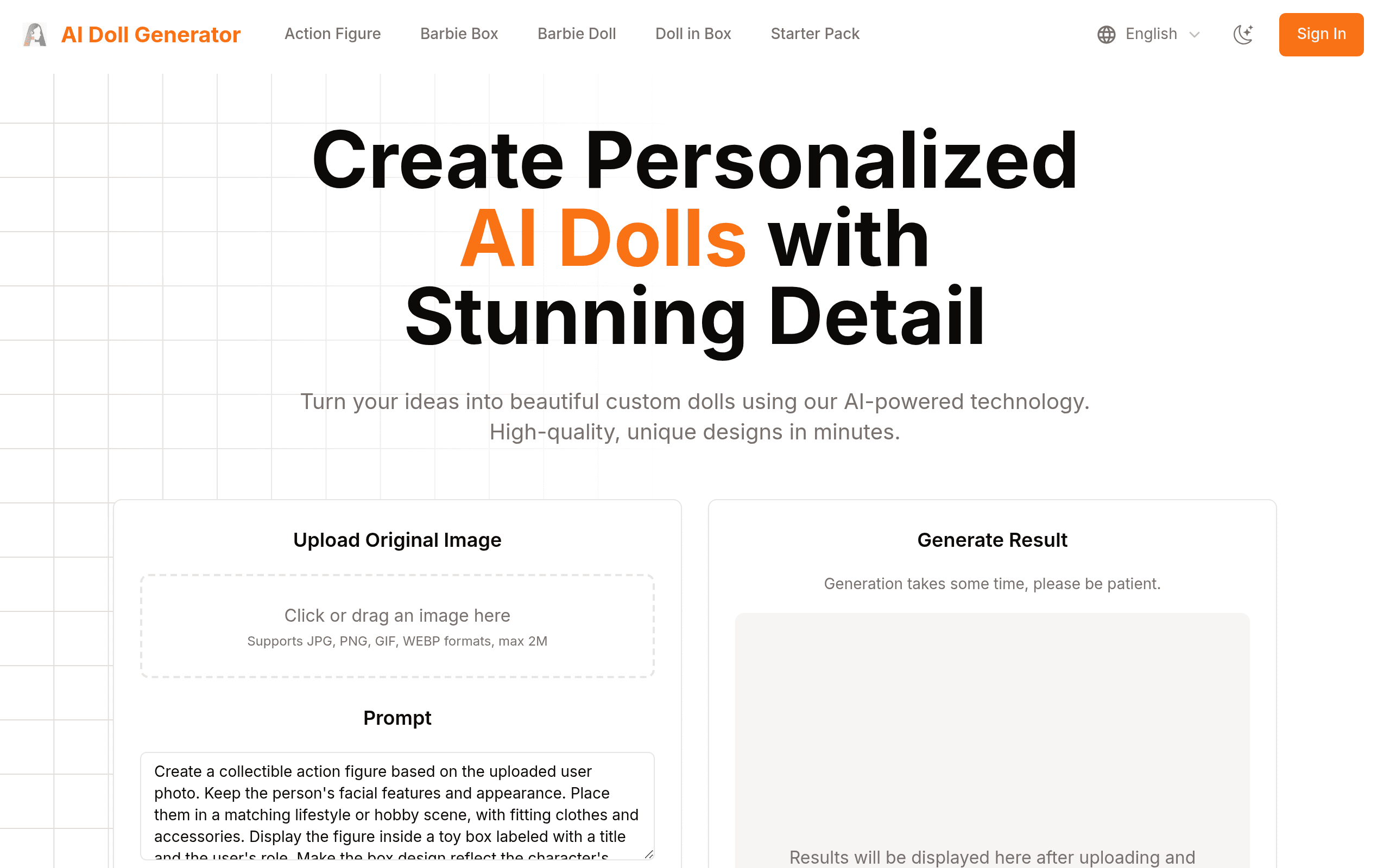 AI Doll Generator