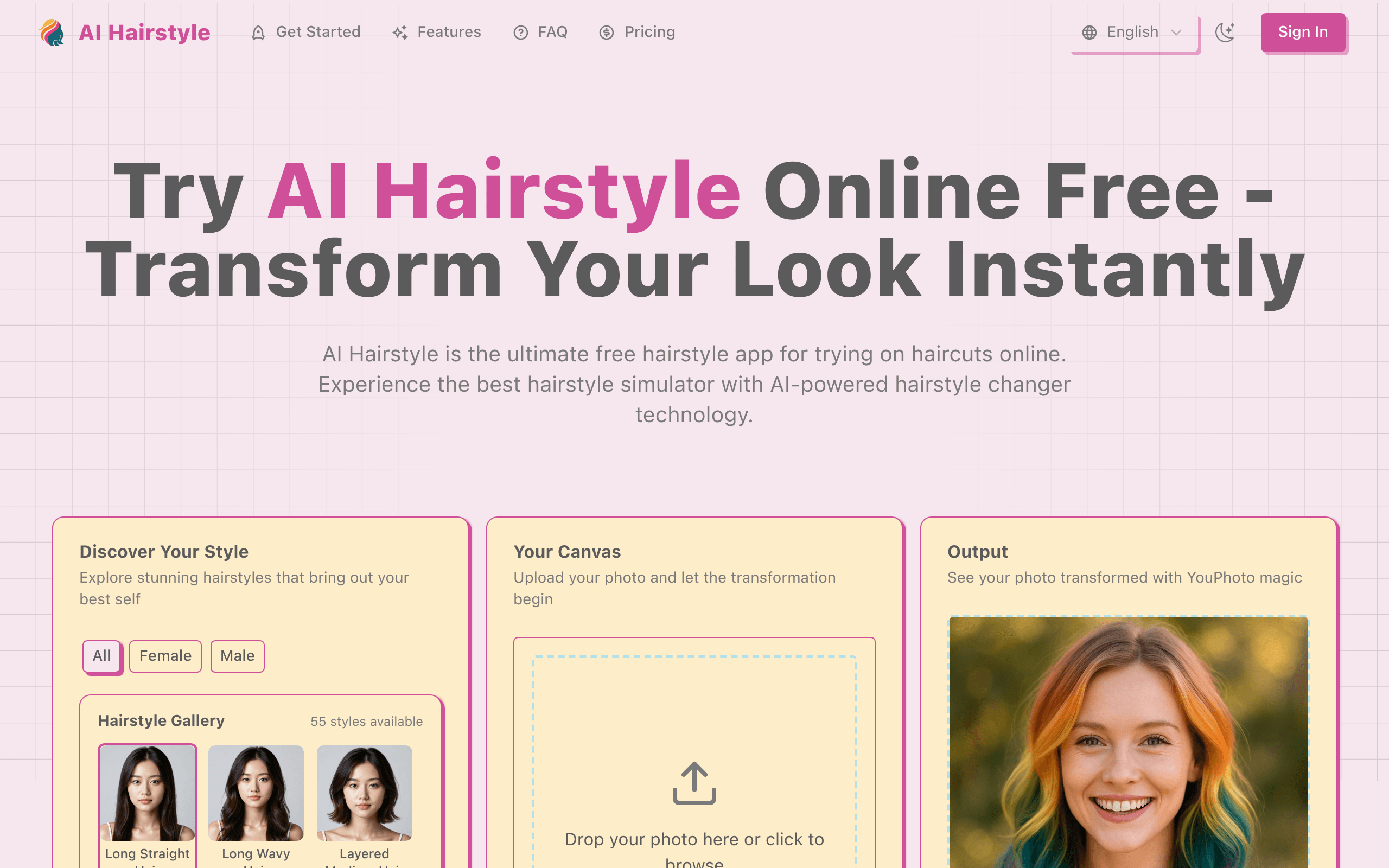 AI Hairstyle