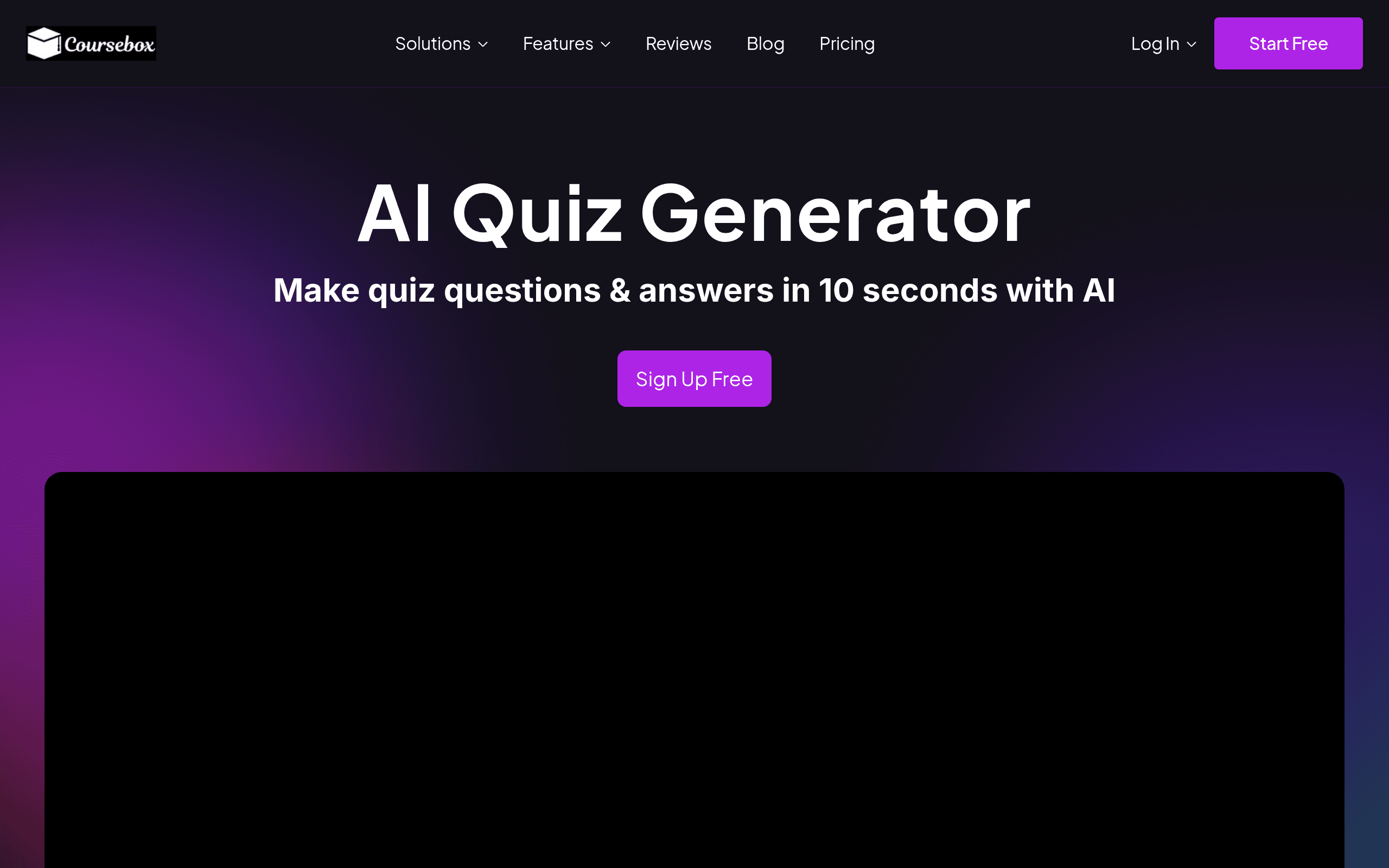 AI Quiz Generator by Coursebox