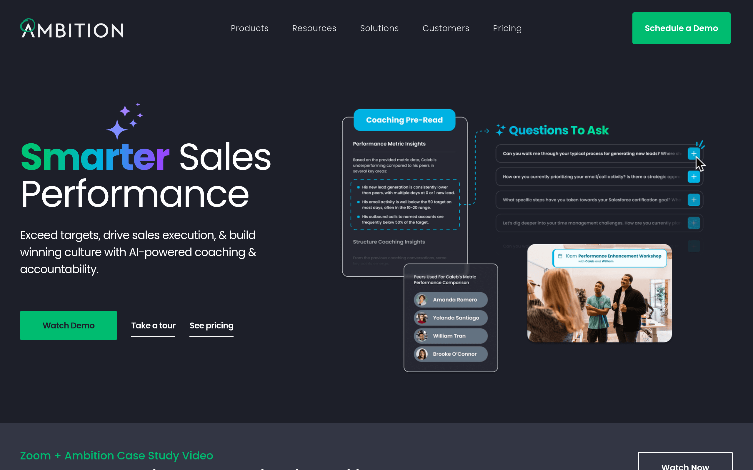 AI Sales Platform By Ambition