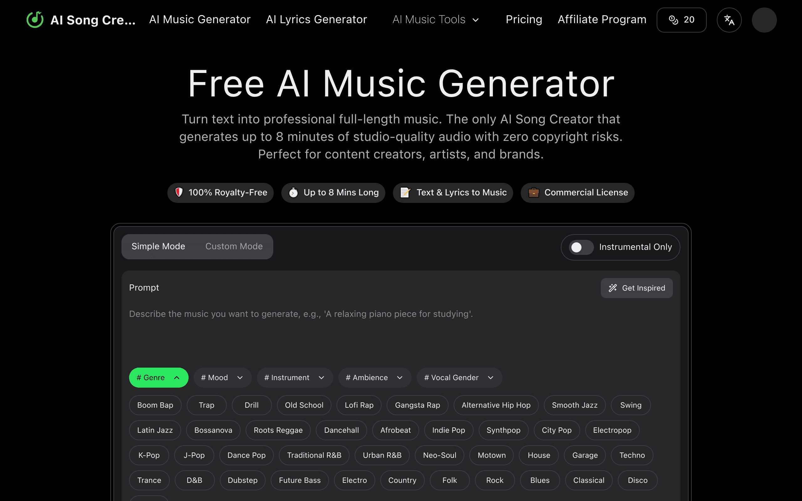 ai song creator