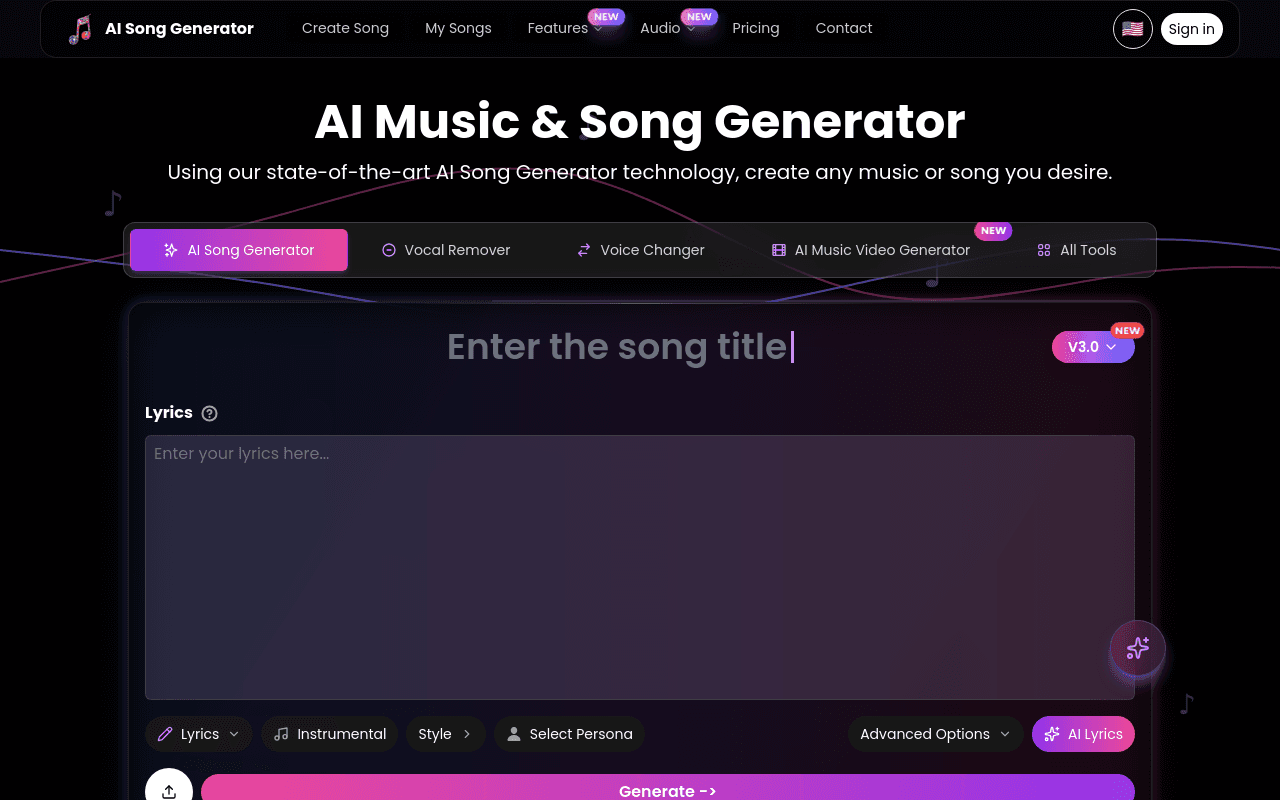 AI Song Generator