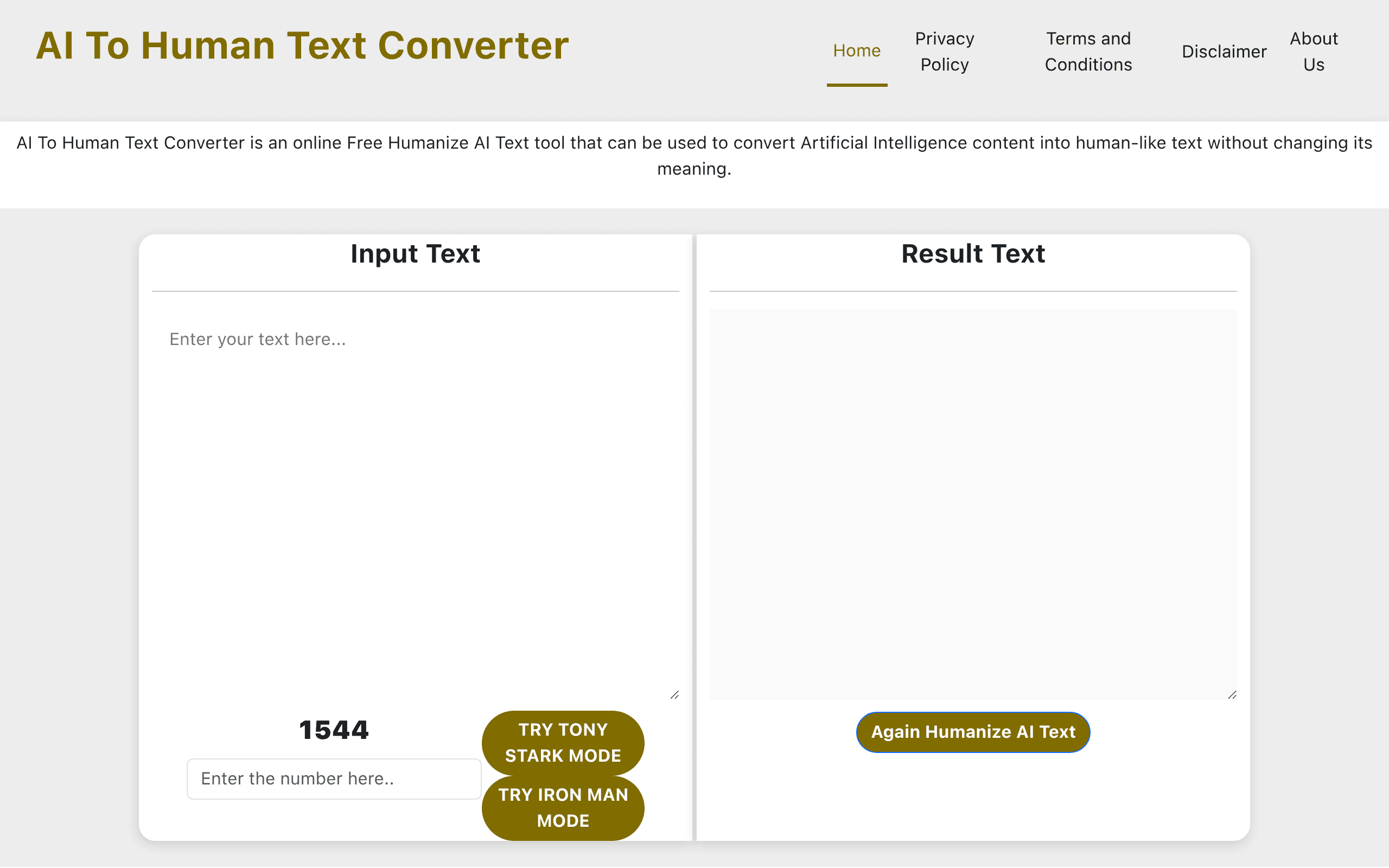 AI To Human Text Converter
