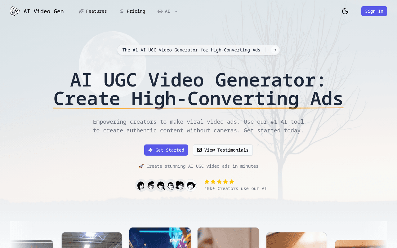 AI UGC Video Gen