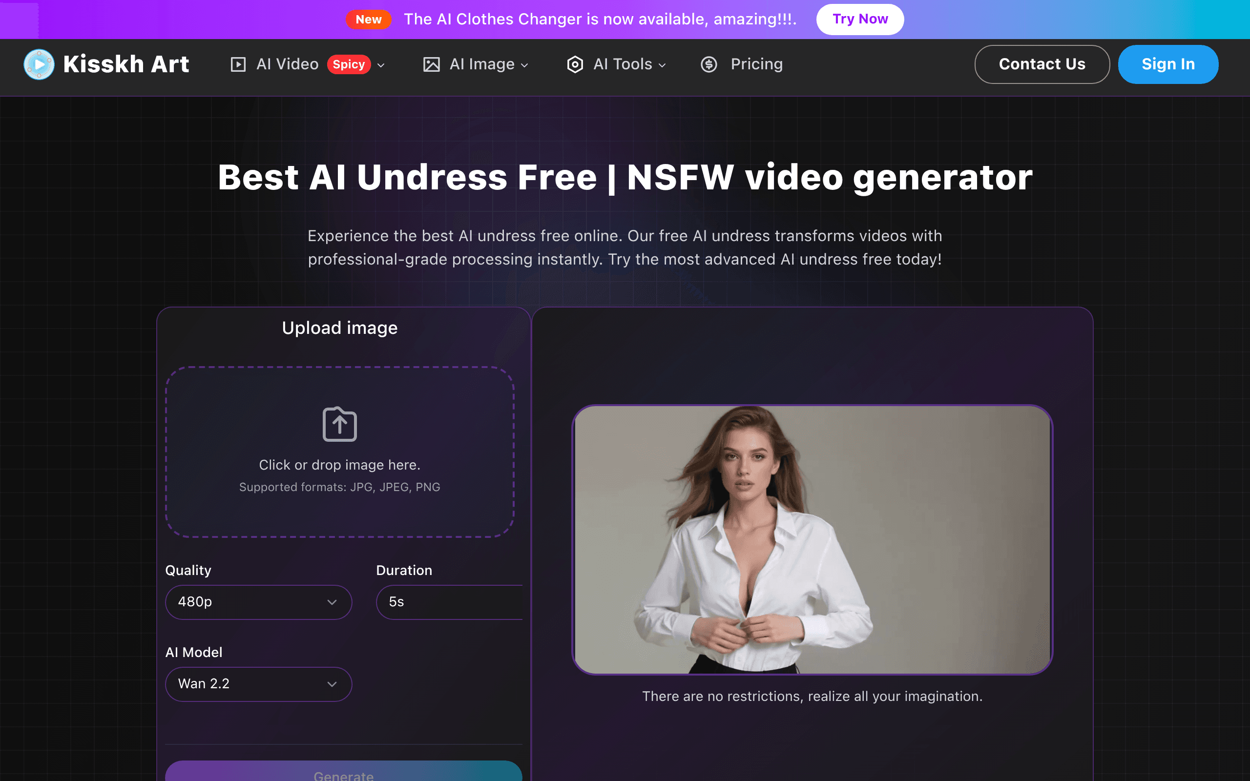 AI Undress Video