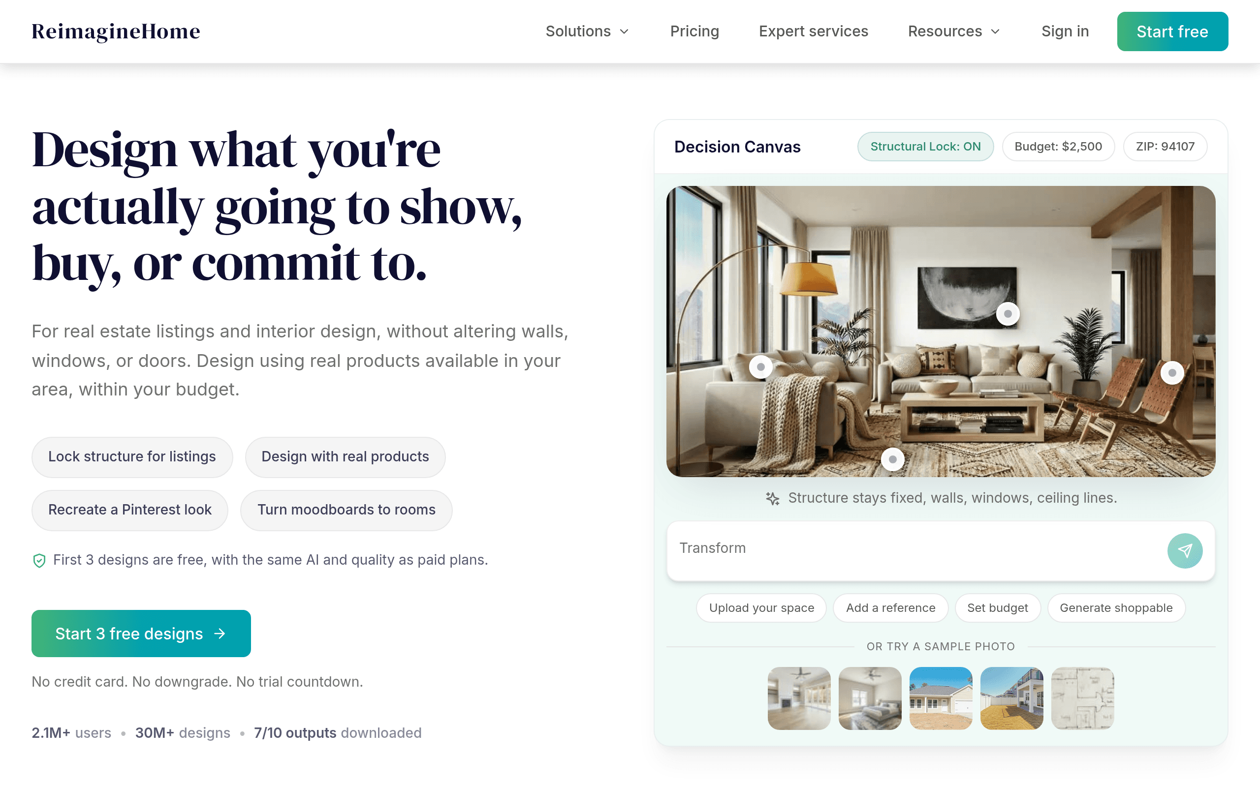 AI Virtual Renovation By REimagineHome