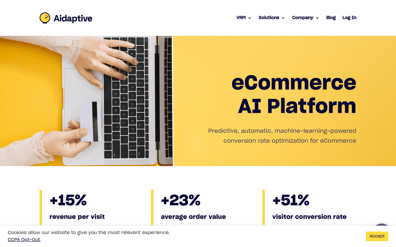 Aidaptive eCommerce AI Platform