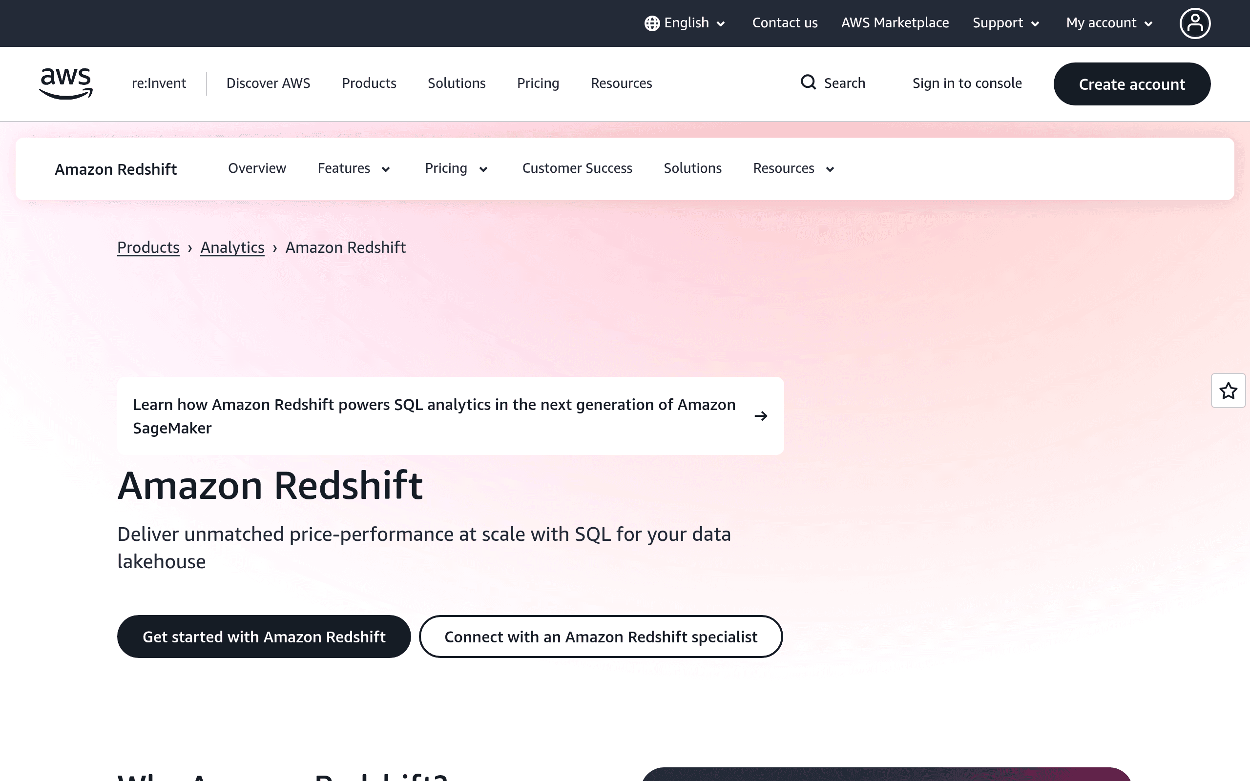 Amazon Redshift