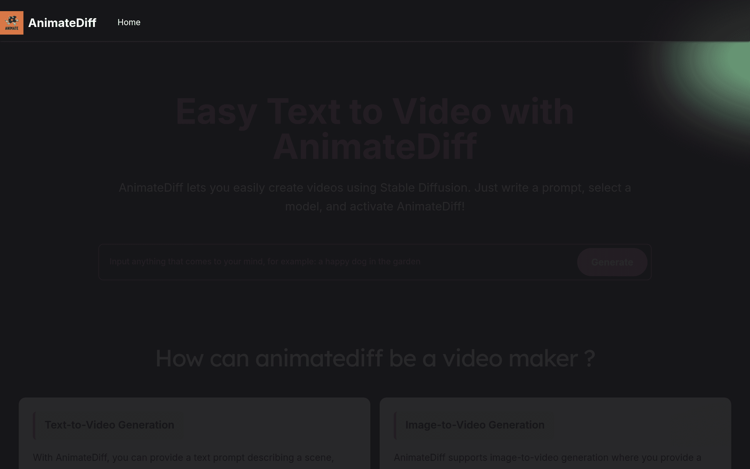 AnimateDiff