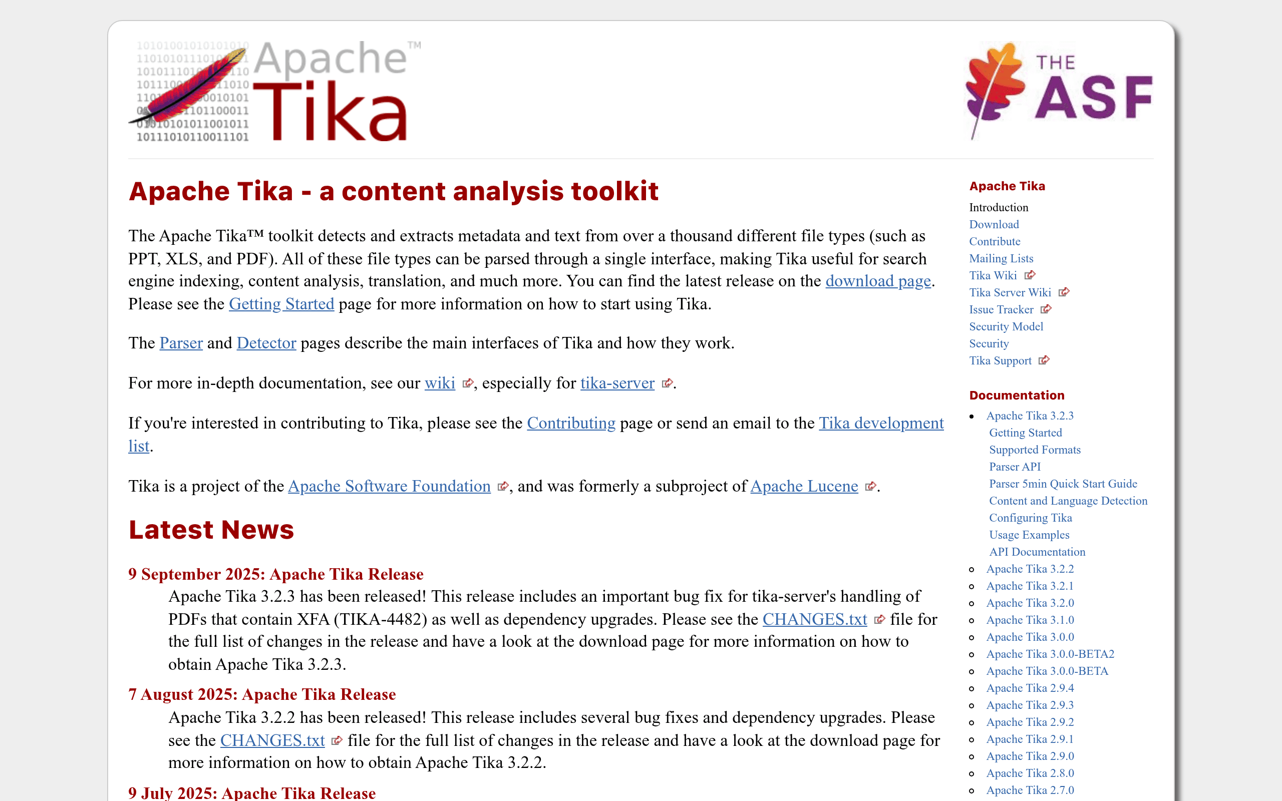 Apache Tika