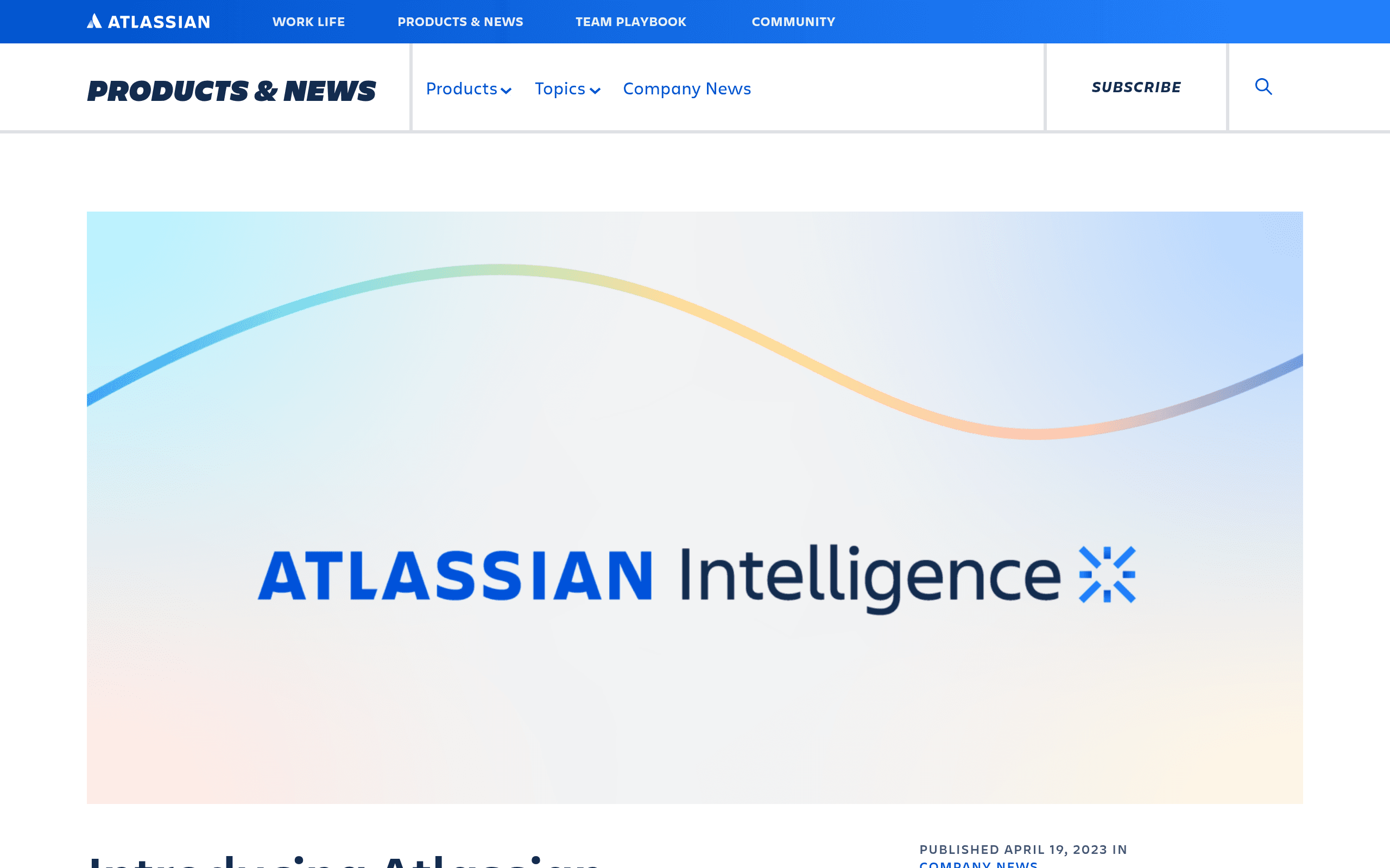 Atlassian Intelligence