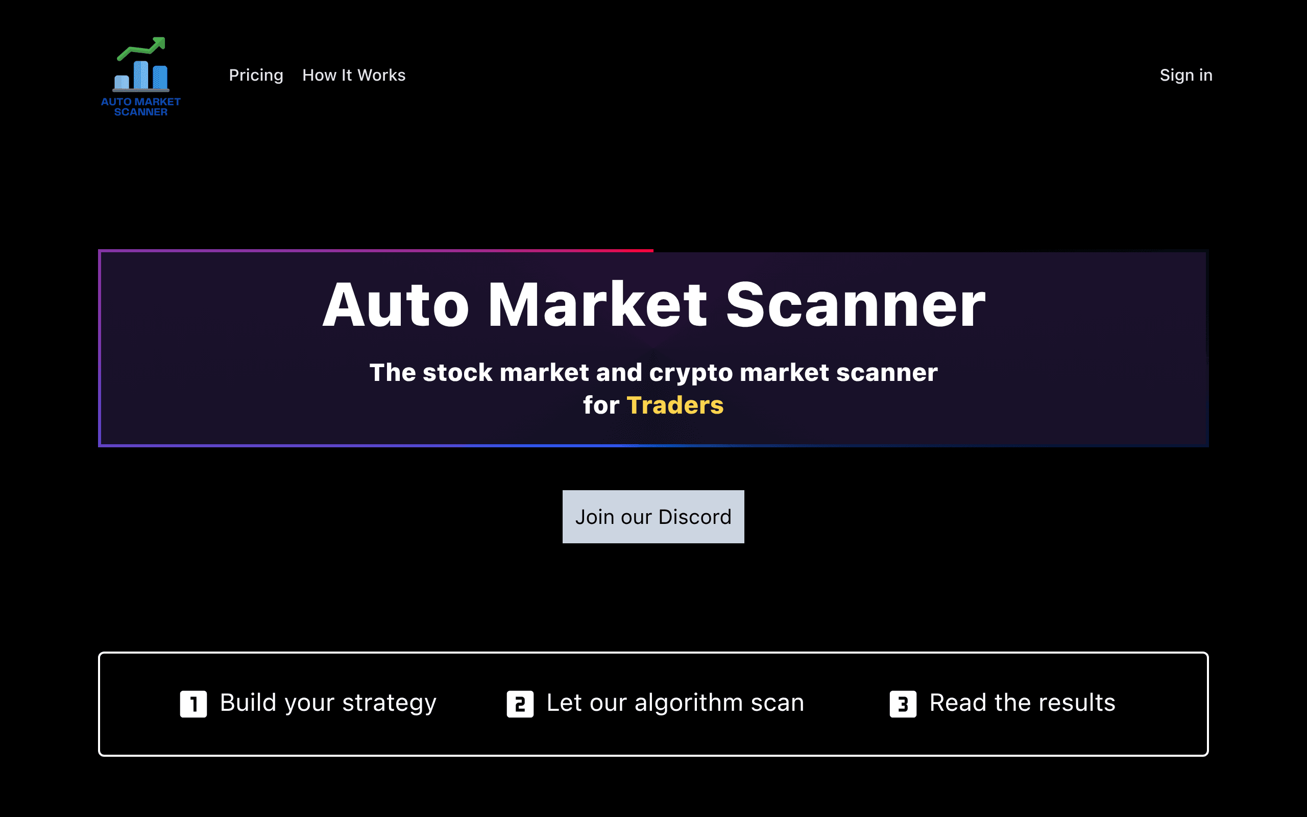 Auto Market Scanner