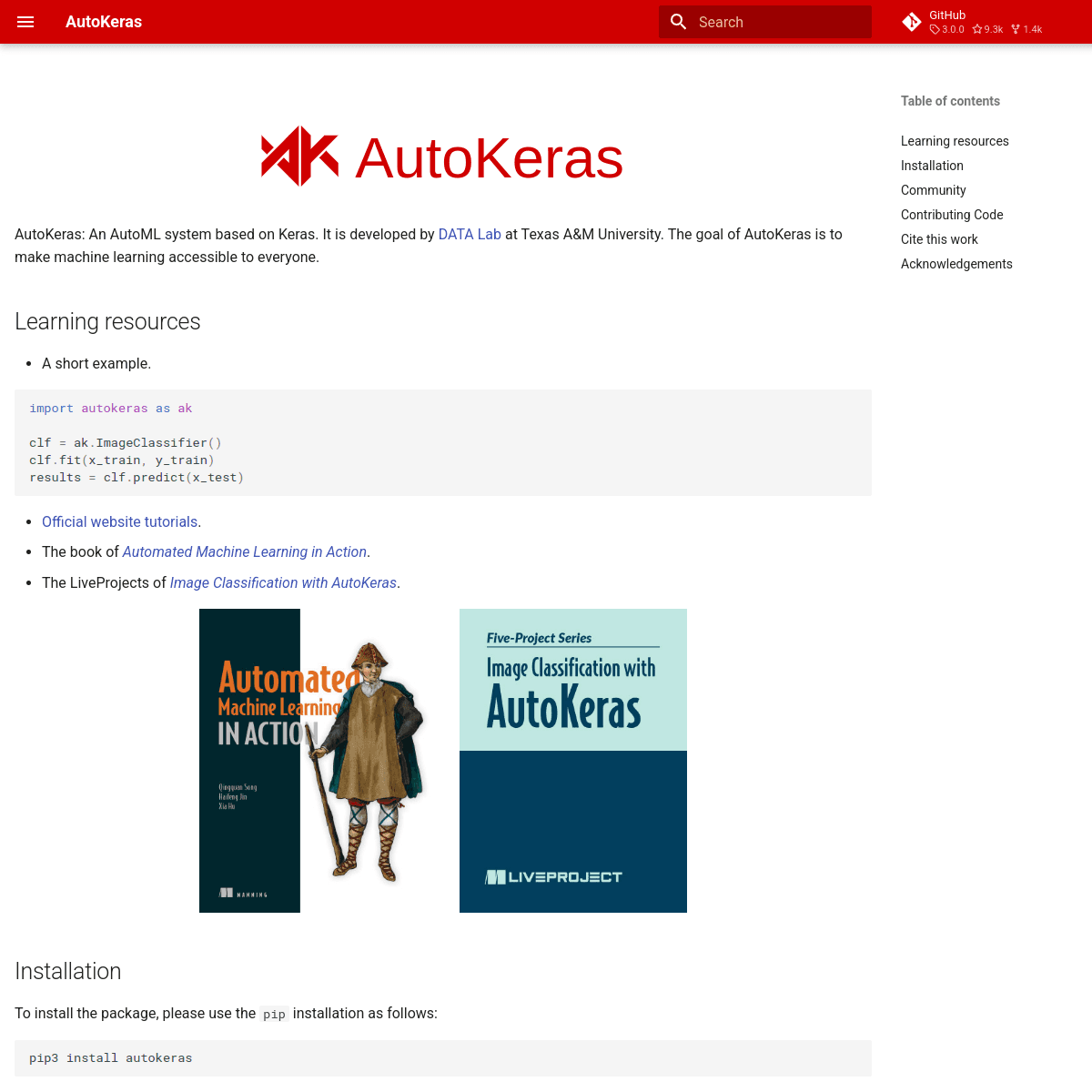 AutoKeras