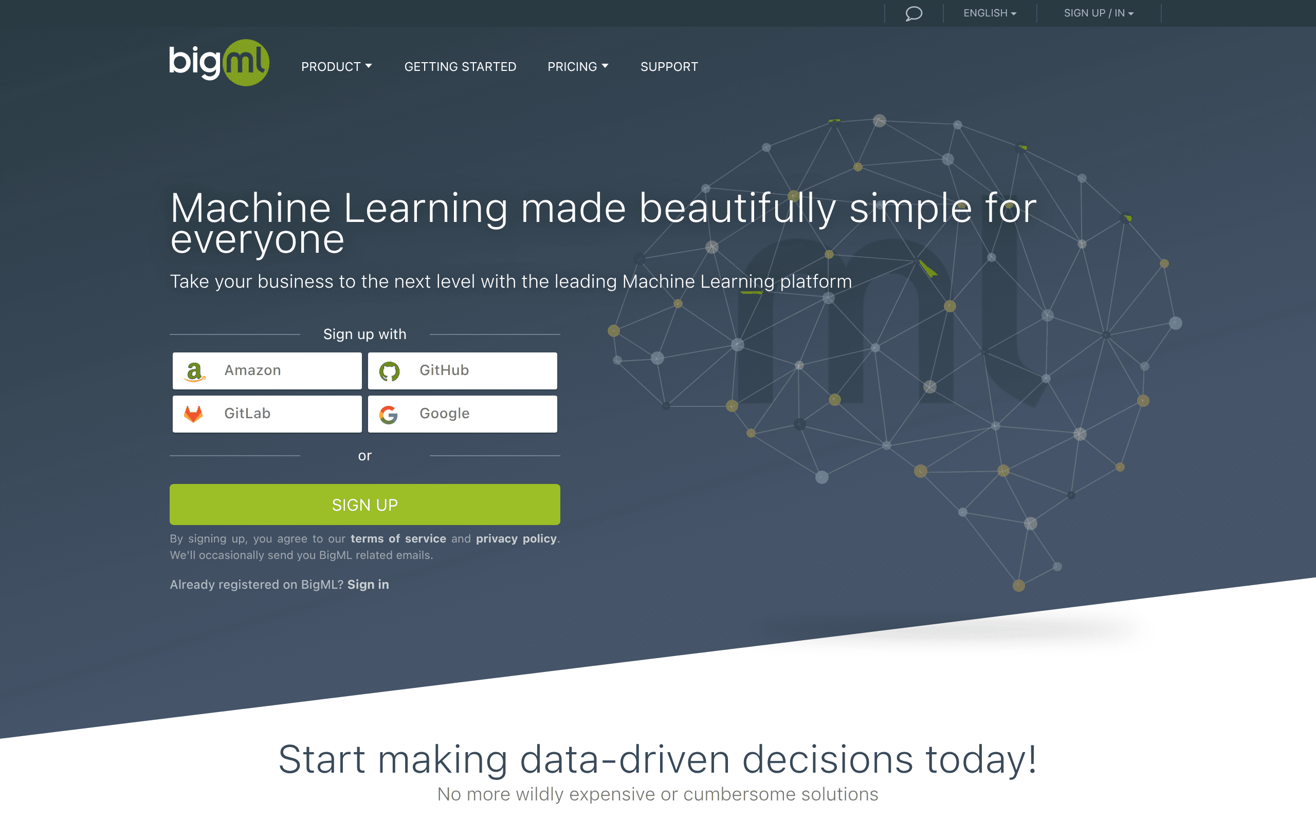 BigML Platform