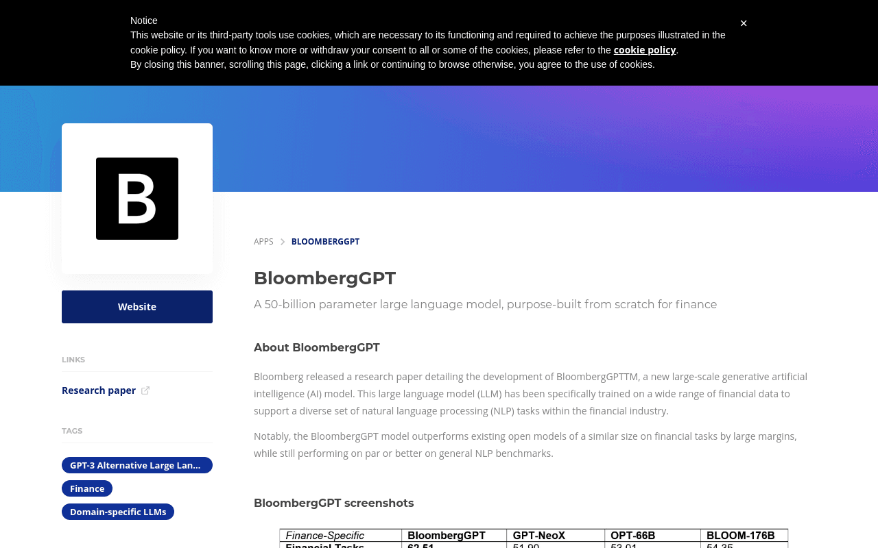 BloombergGPT