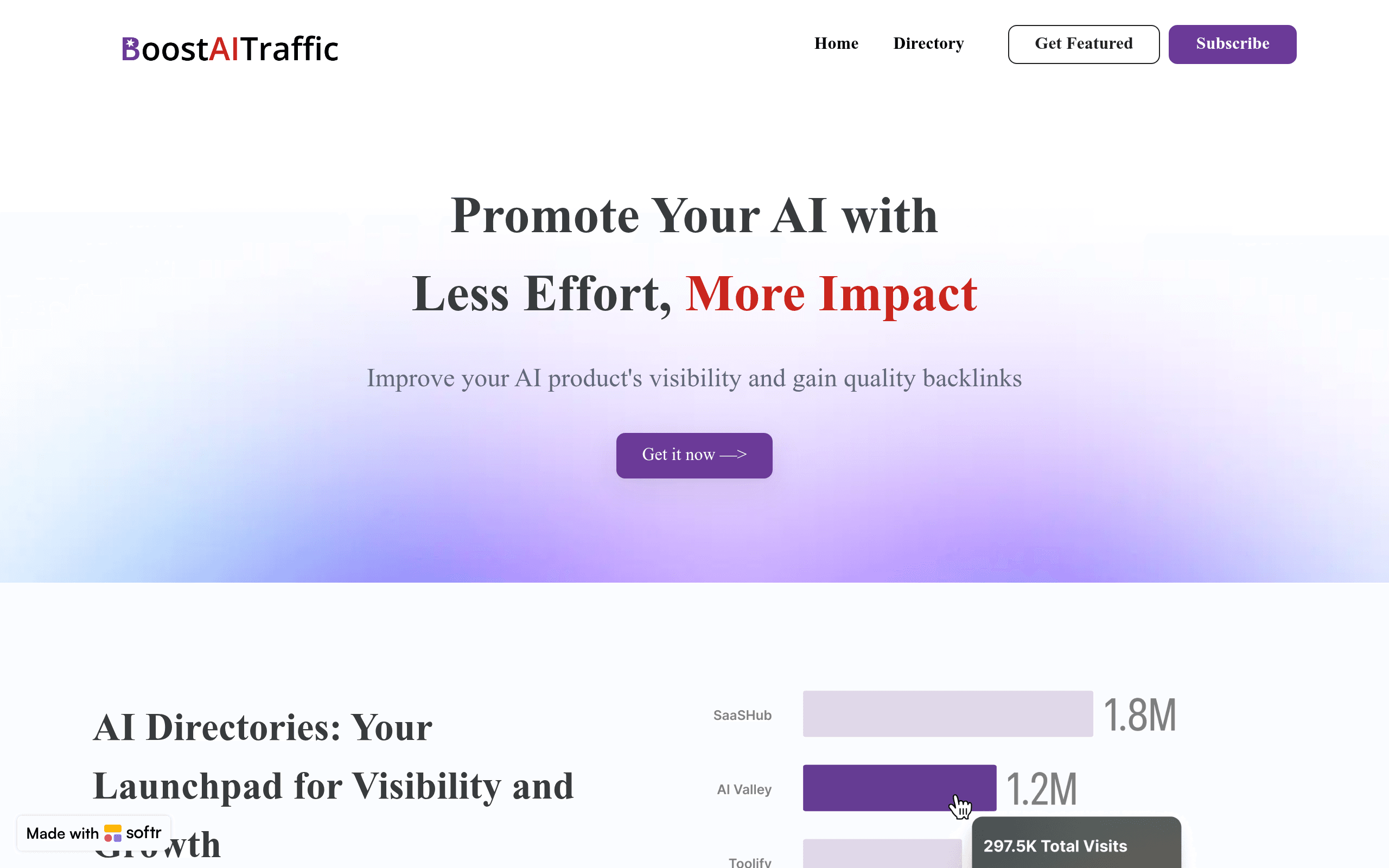 Boost AI Traffic