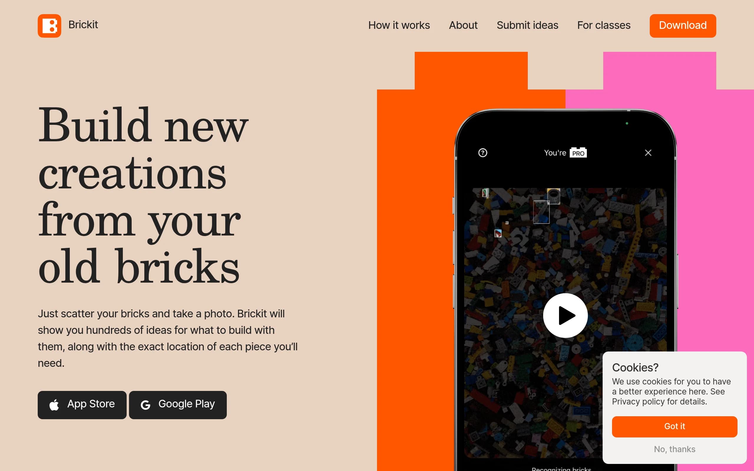 Brickit App