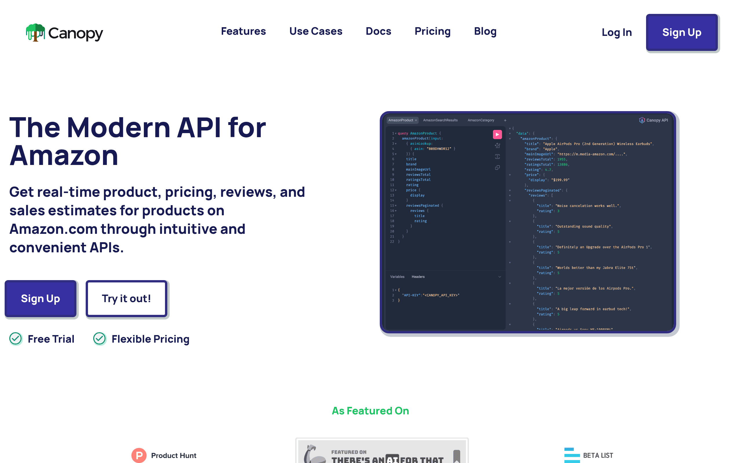 Canopy API
