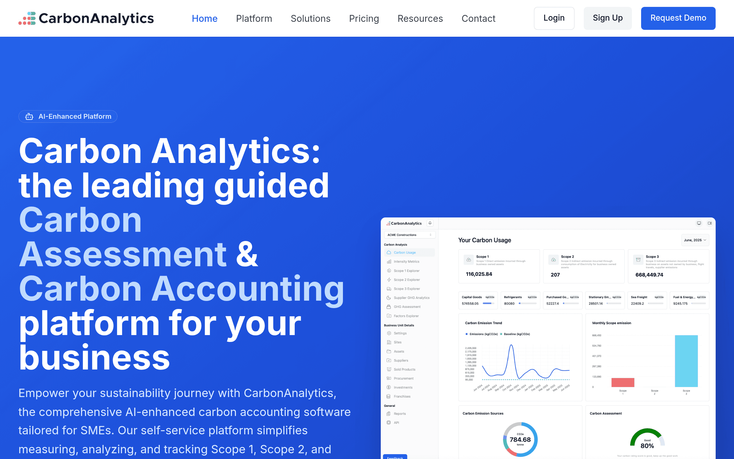 Carbon Analytics