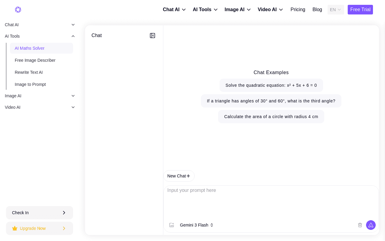Chat 4O AI | Math Solver