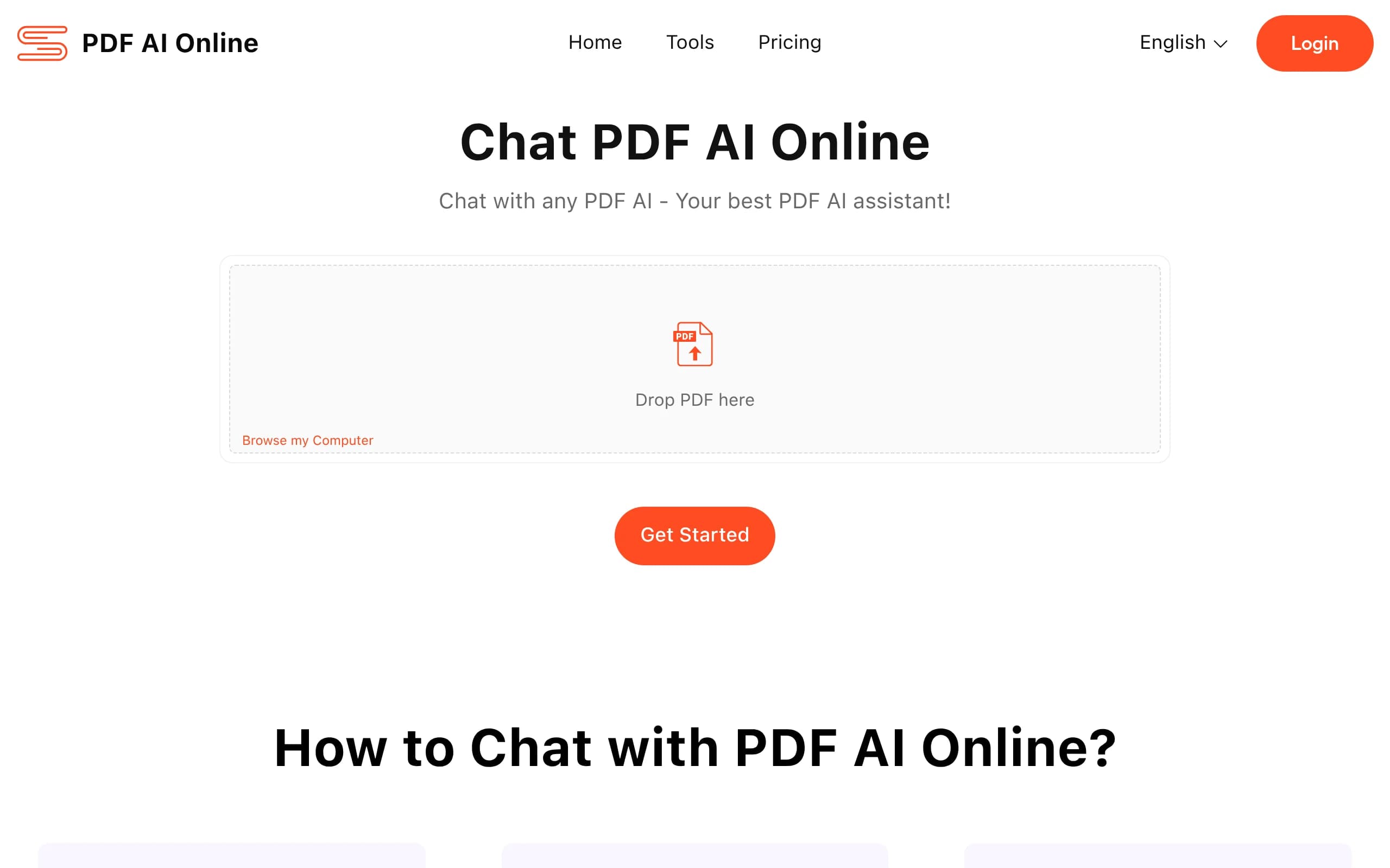 Chat PDF AI online