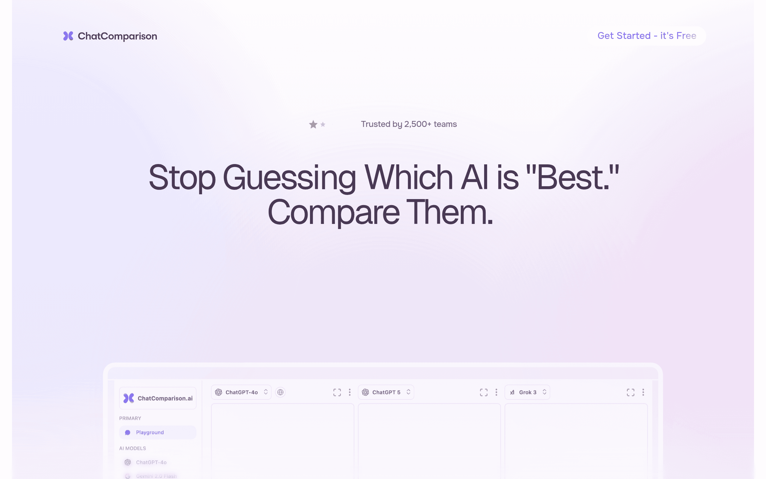 ChatComparison AI