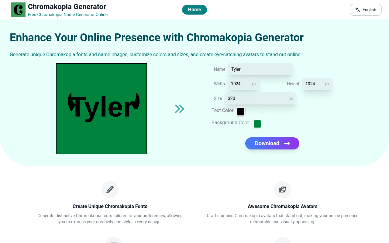 Chromakopia Generator
