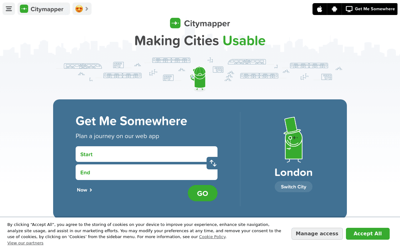 Citymapper AI