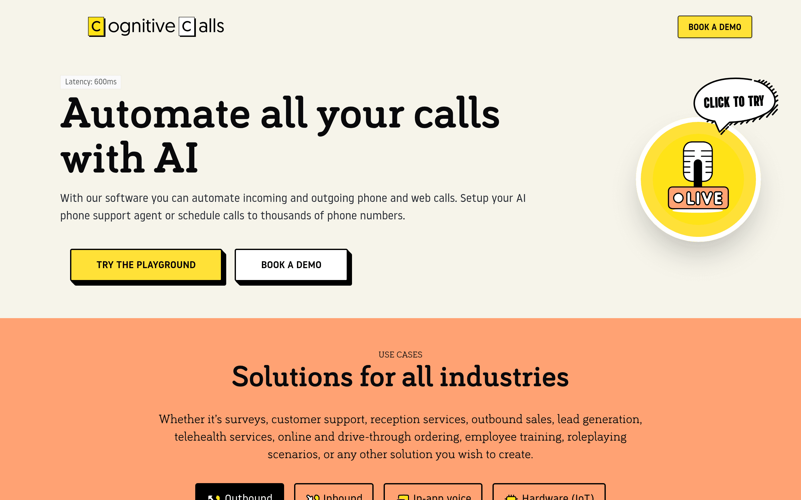 Cognitive Calls