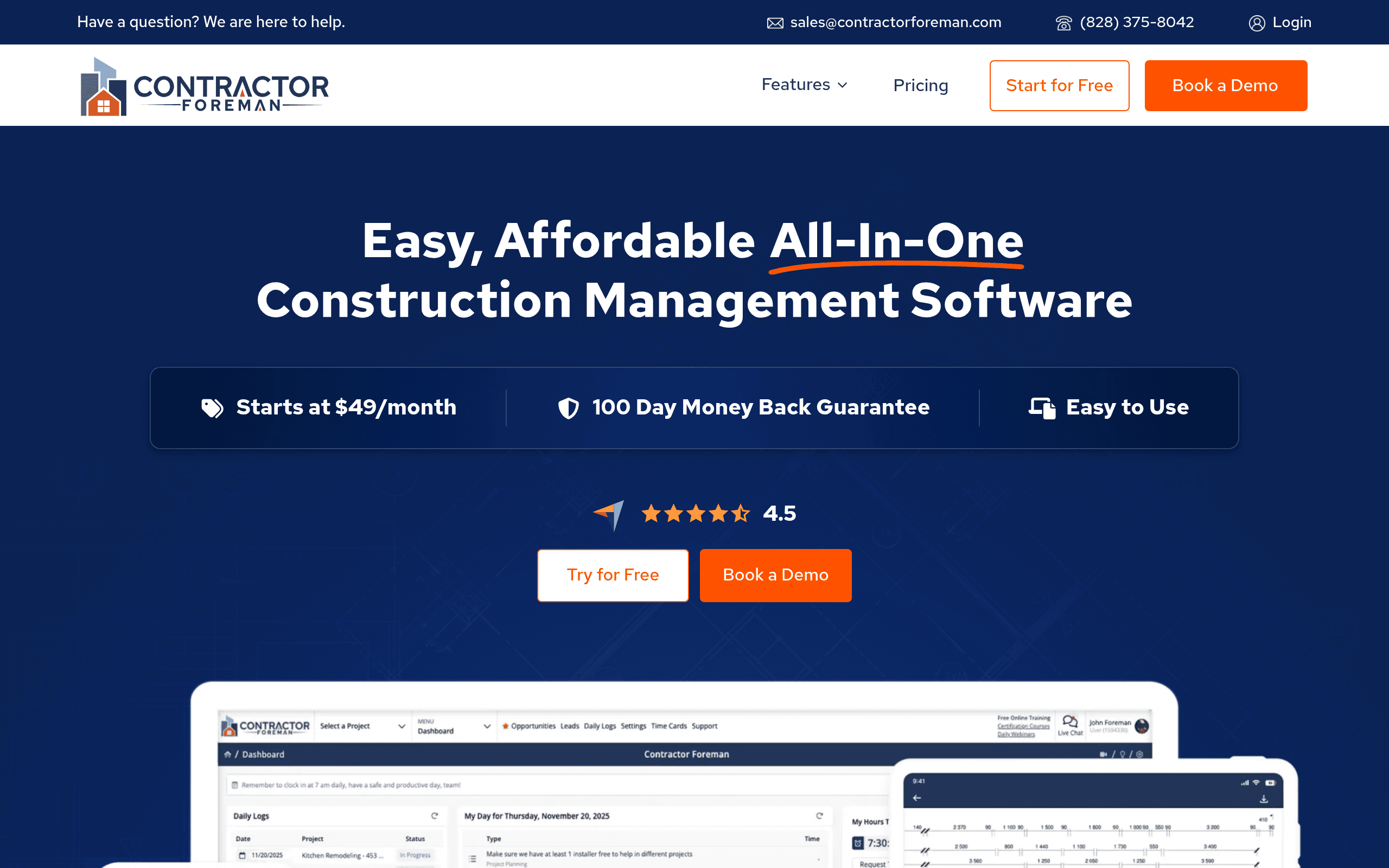 Contractor Foreman AI
