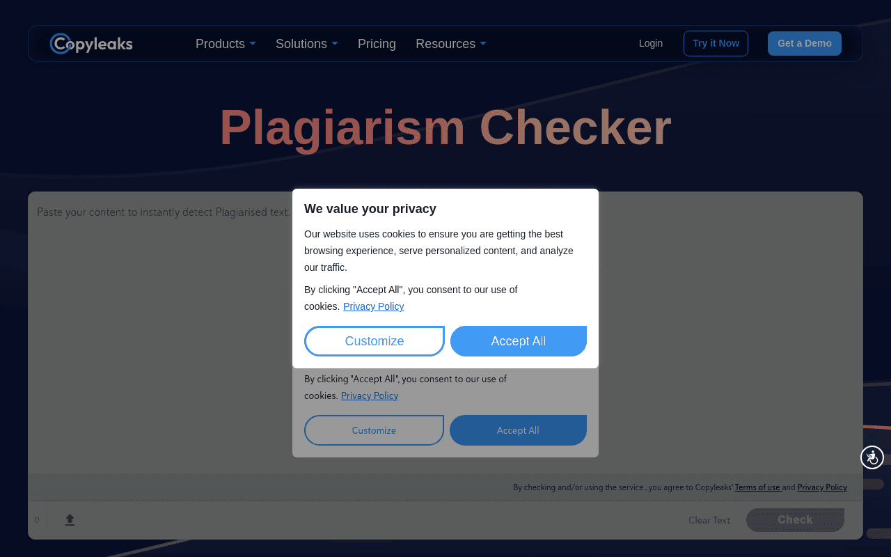 Copyleaks – Plagiarism detector