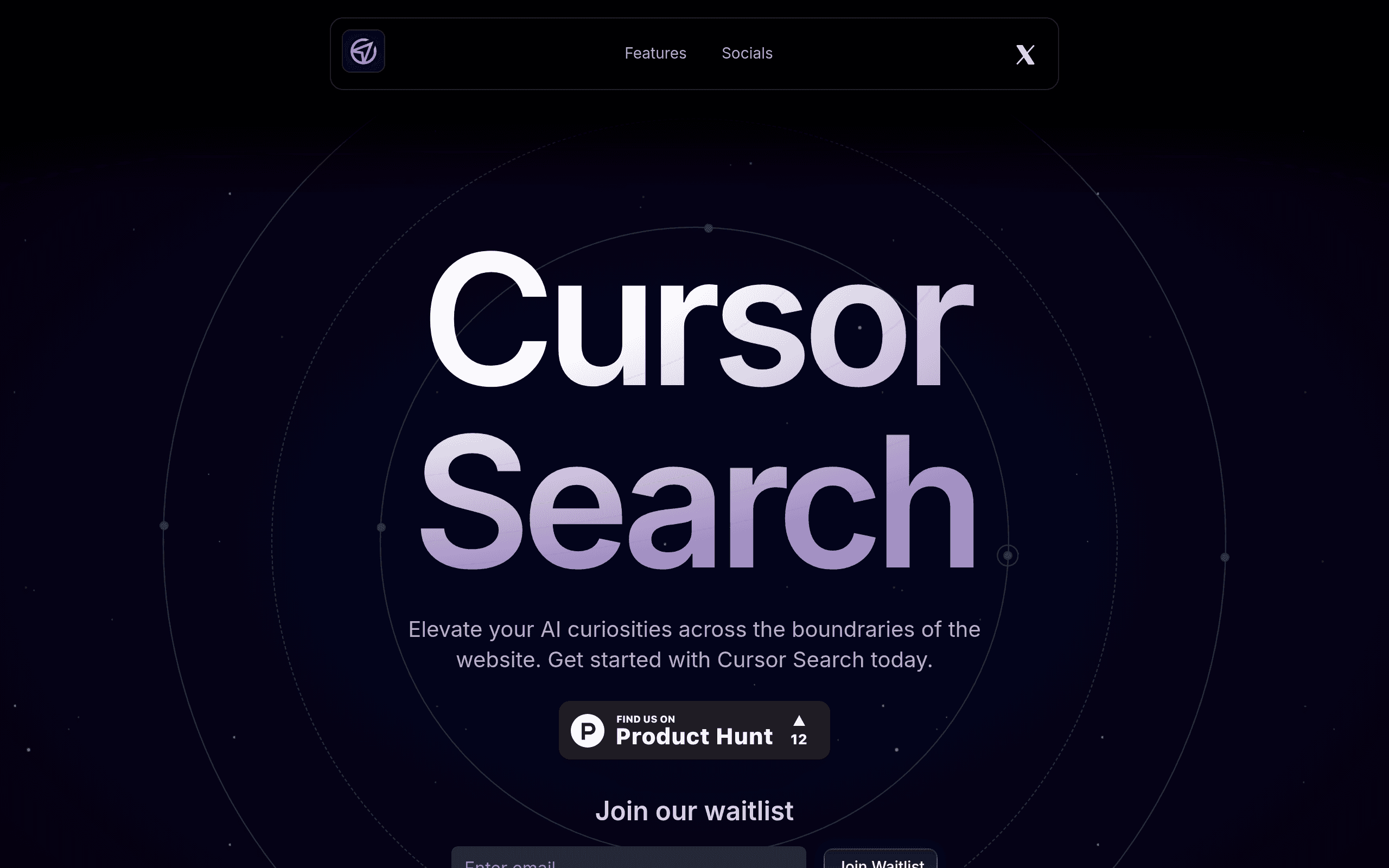 Cursor Search
