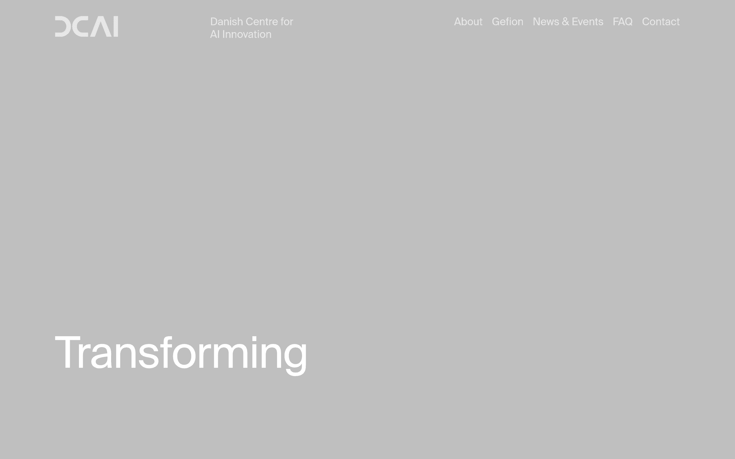 Danish Centre for AI Innovation (DCAI)