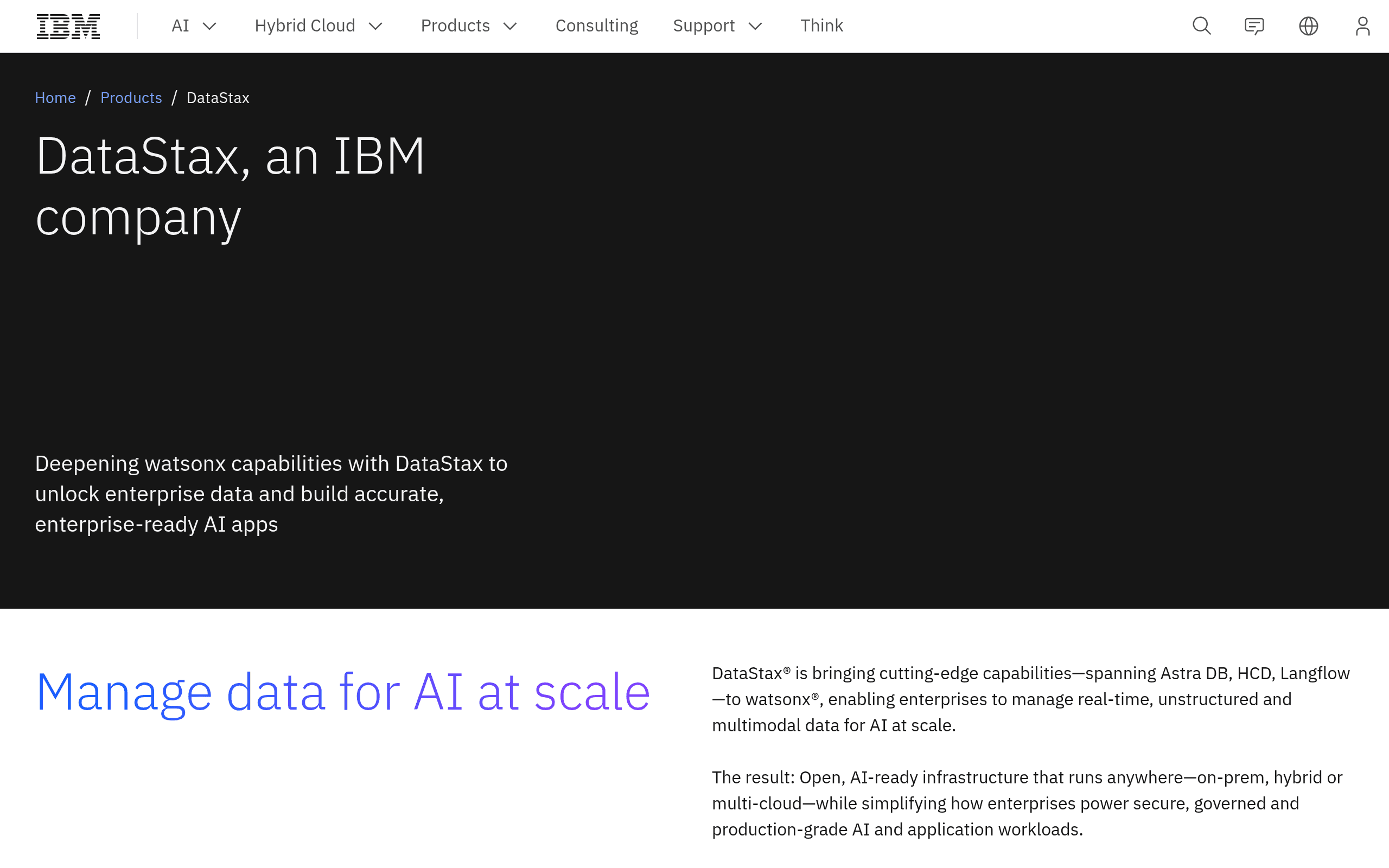 DataStax/AstraDB