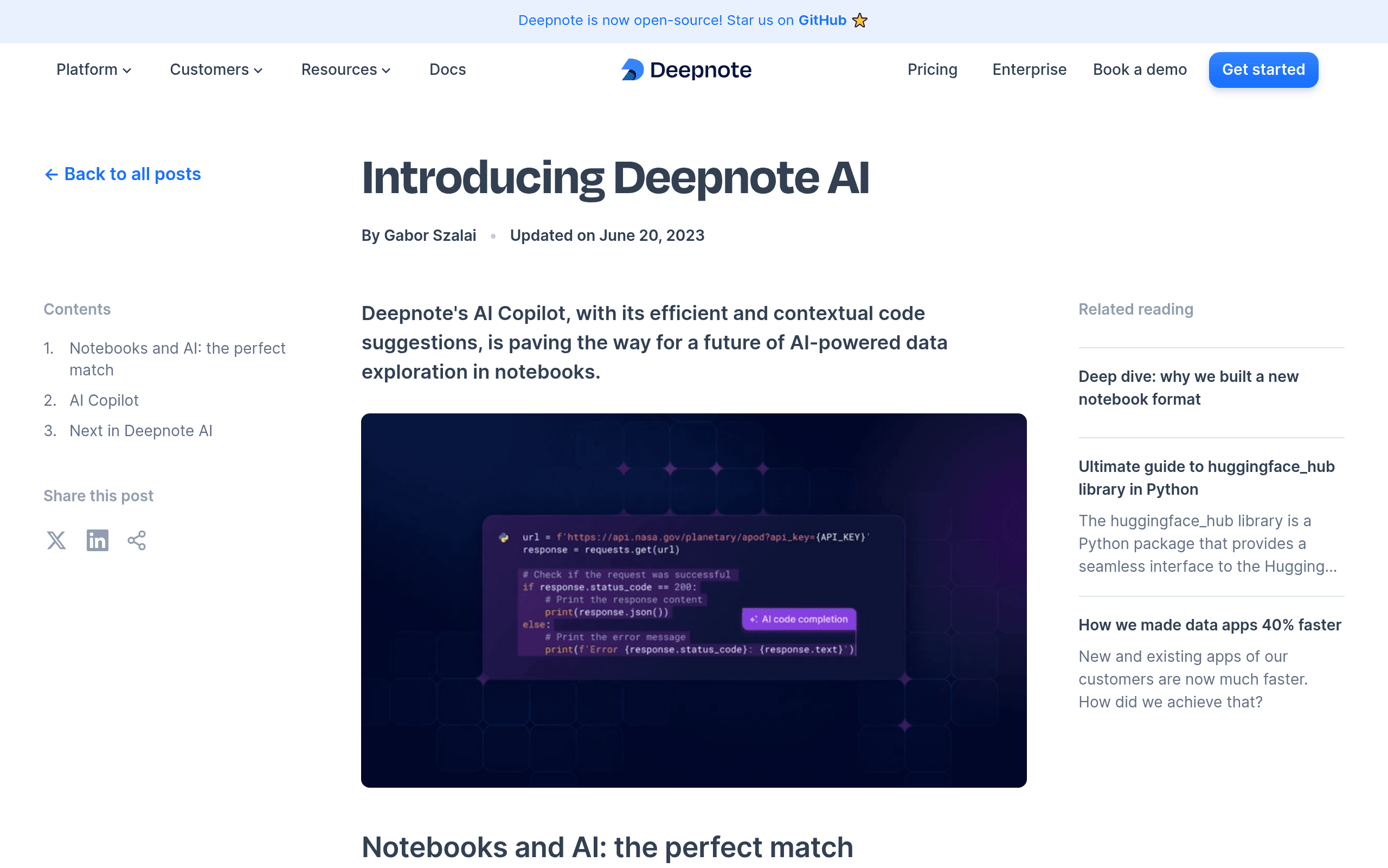 Deepnote Copilot