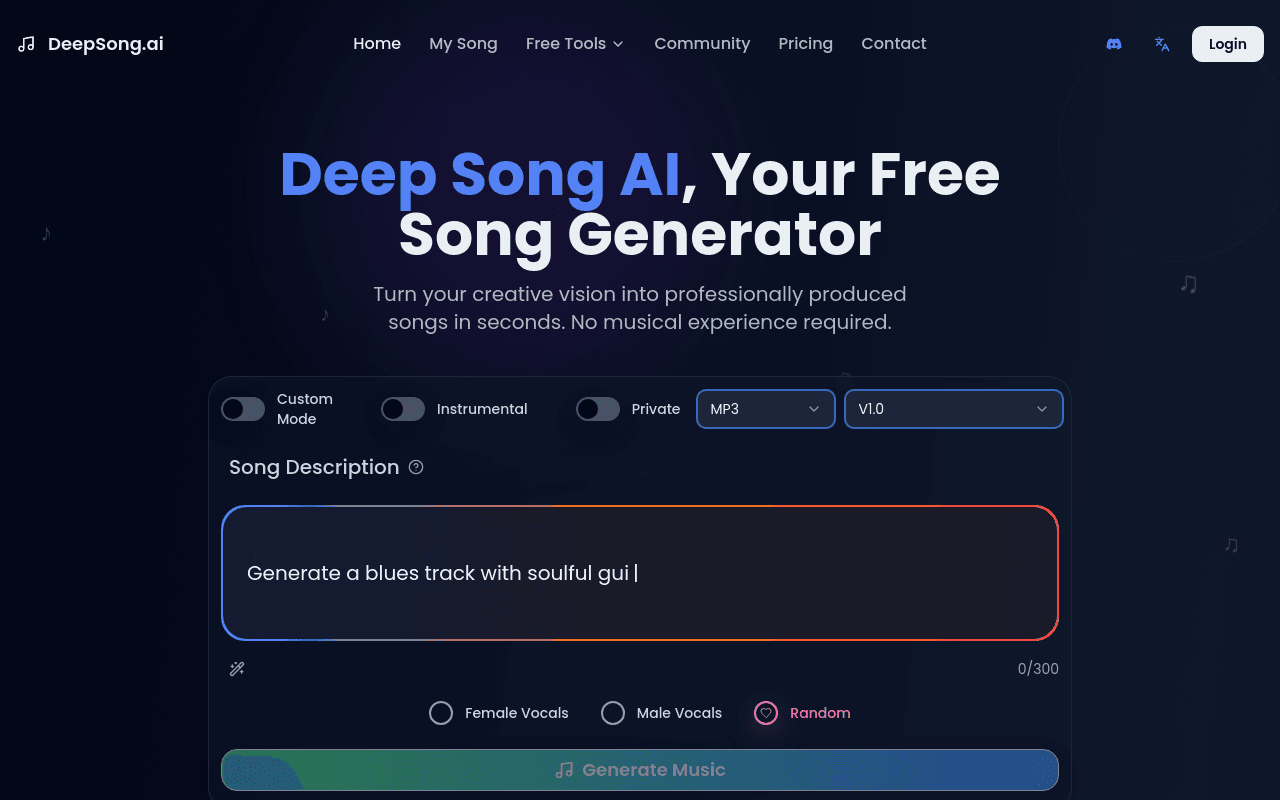 DeepSong AI