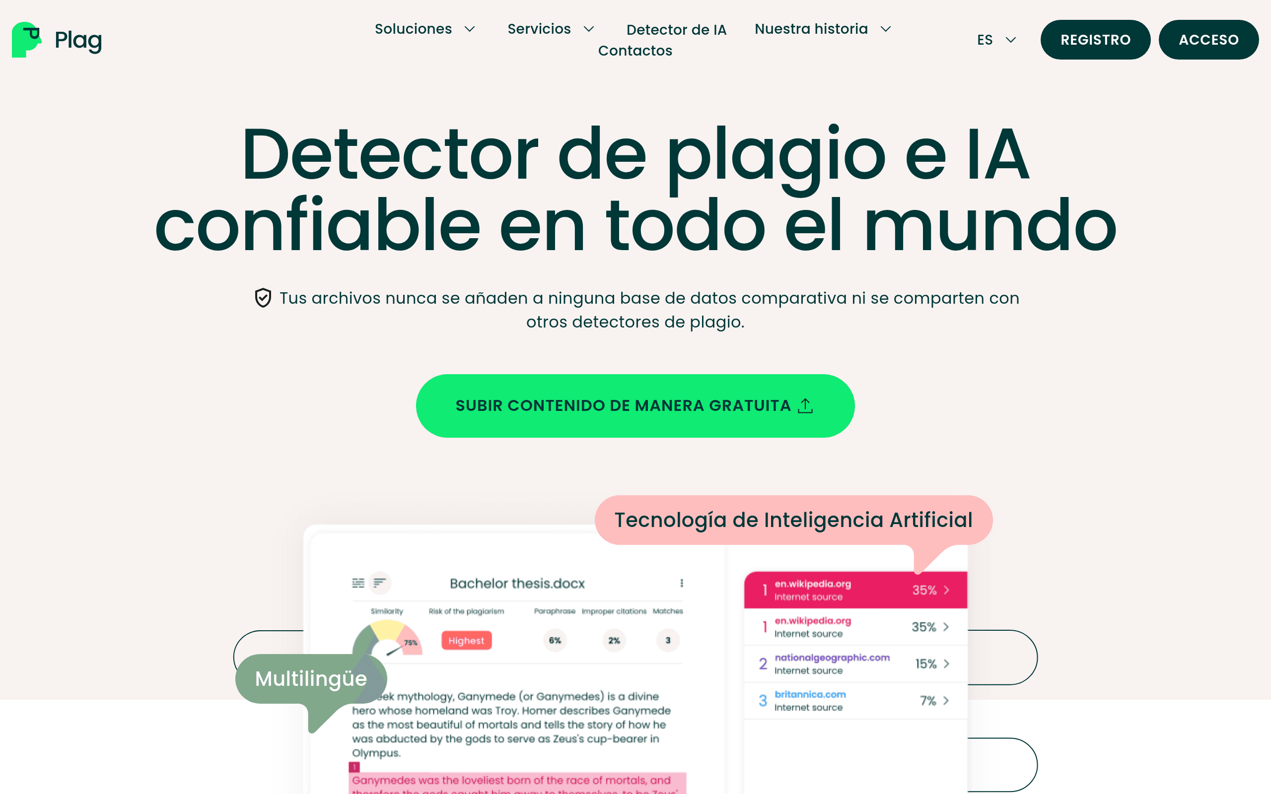 Detector de plagio