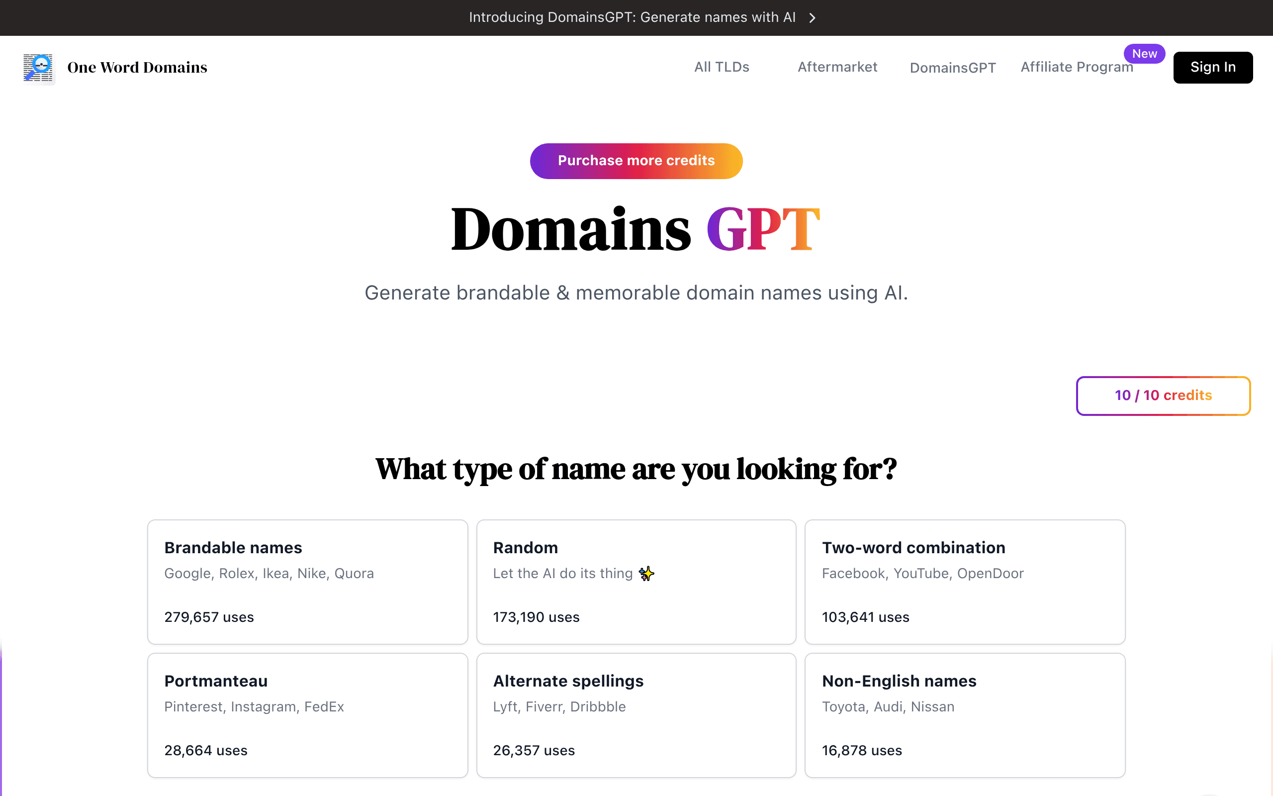 DomainsGPT