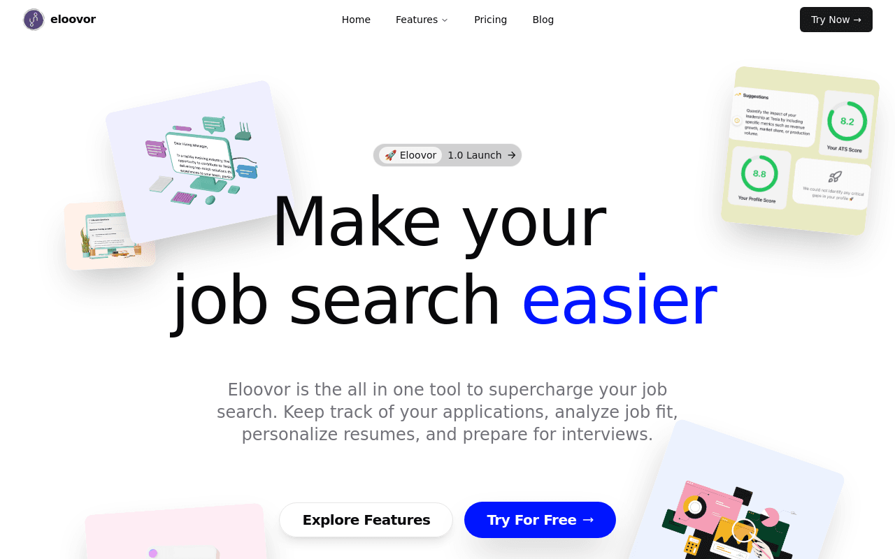 Eloovor - AI Career Coach