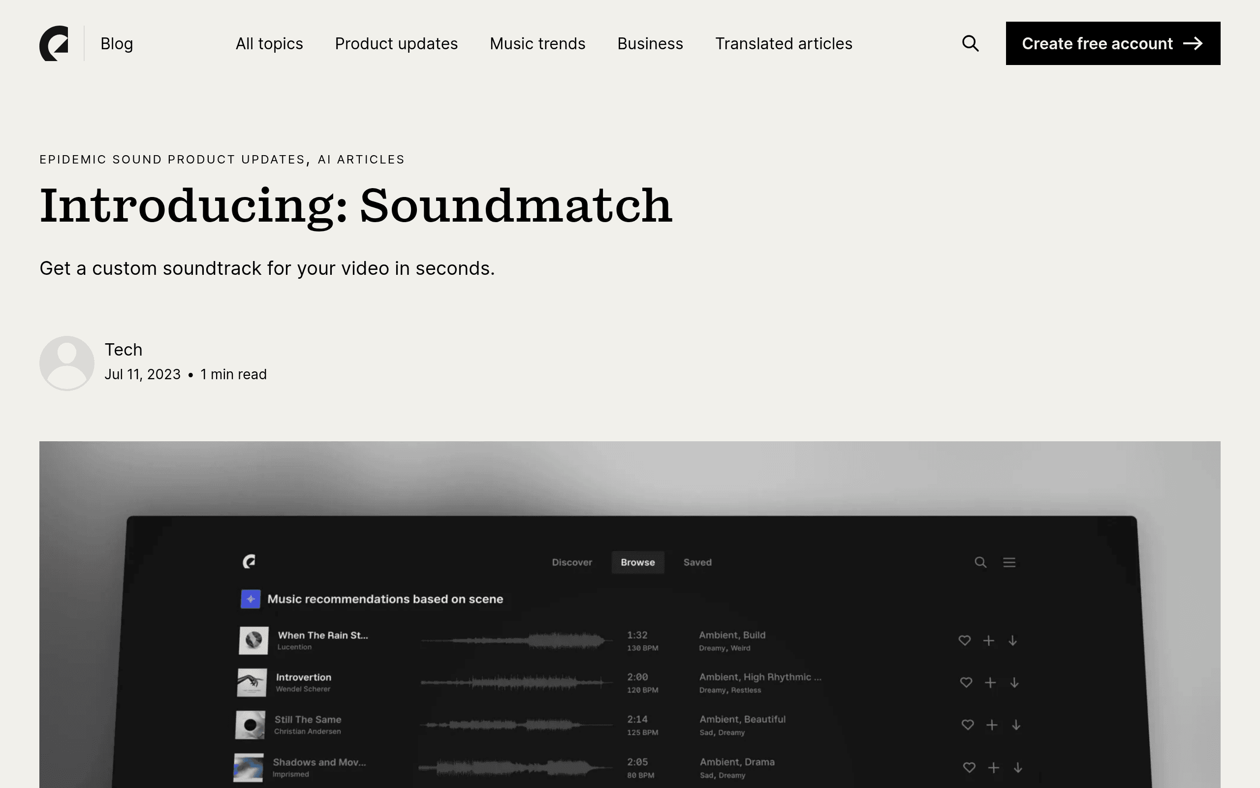 Epidemic Sound