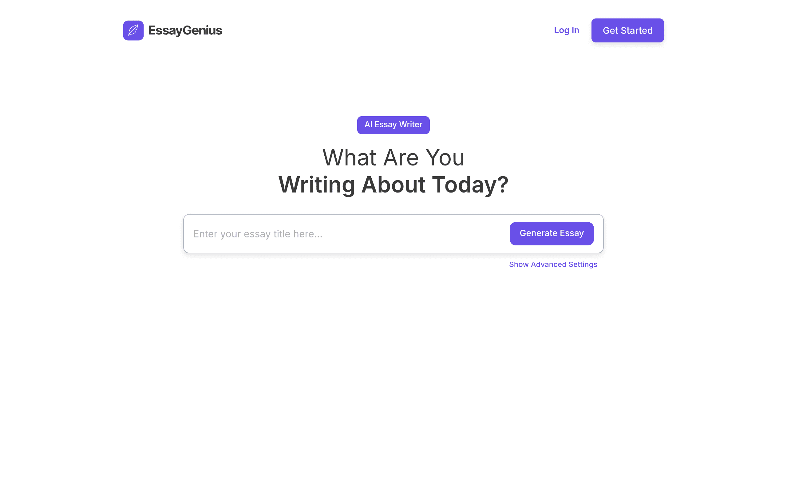 EssayGenius