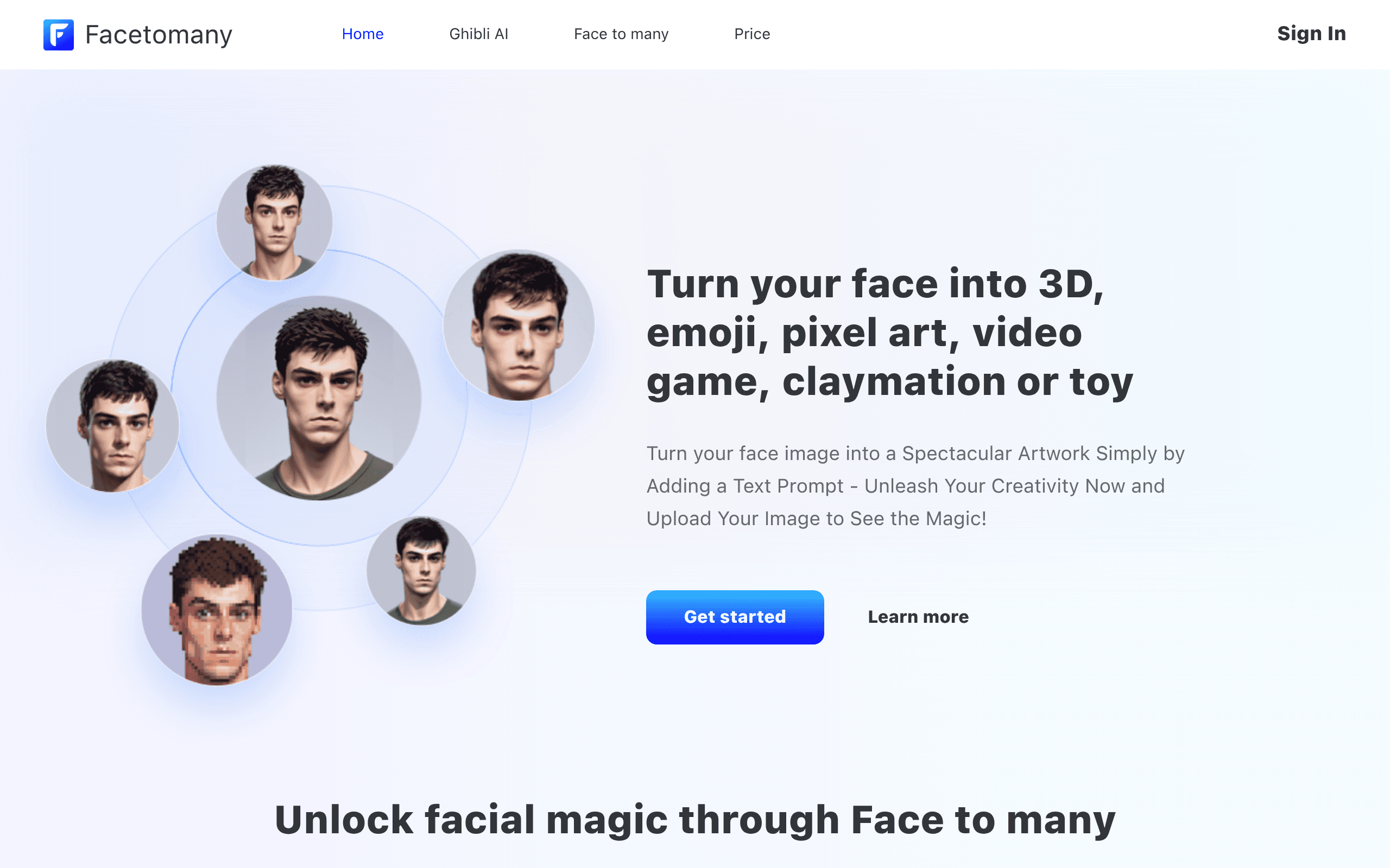 Facetomany AI