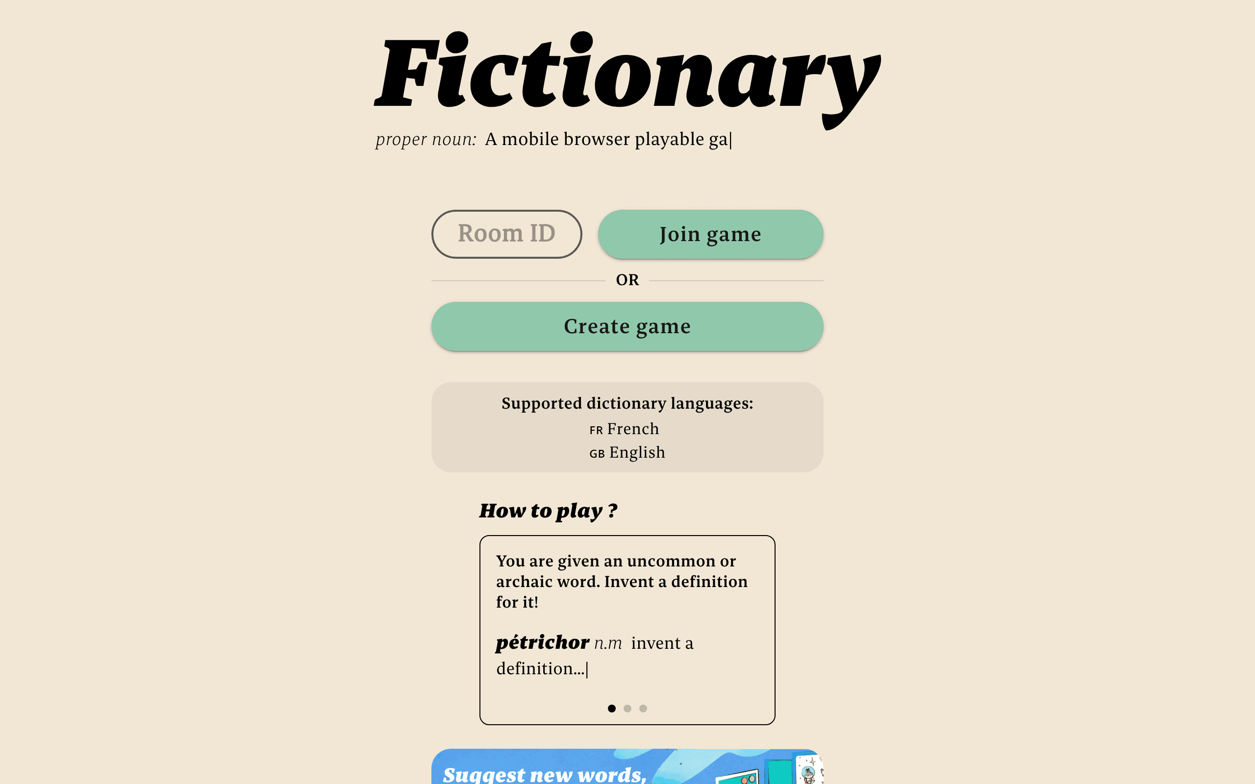 Fictionary